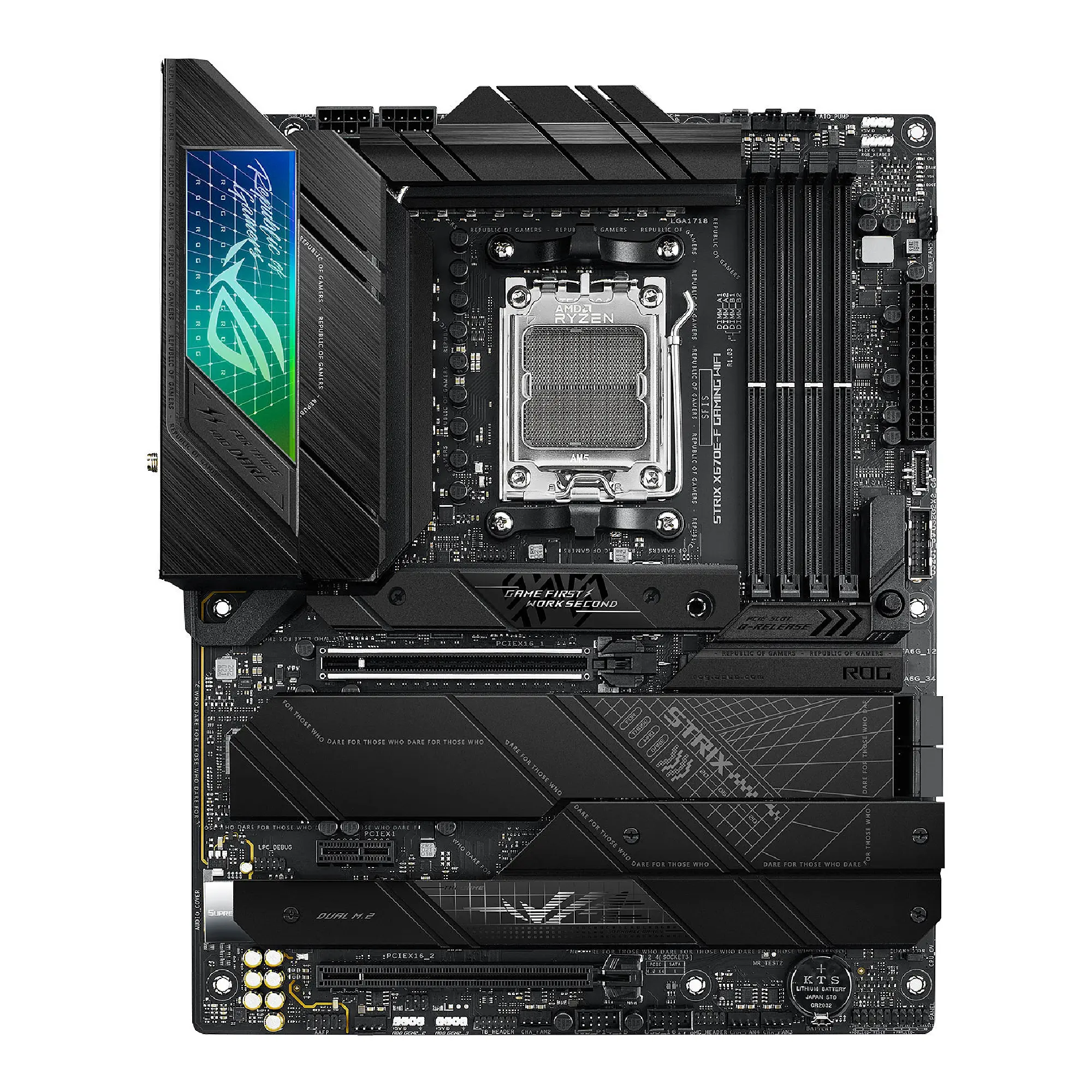 Купити Материнська плата ASUS ROG STRIX X670E-F GAMING WIFI - фото 1