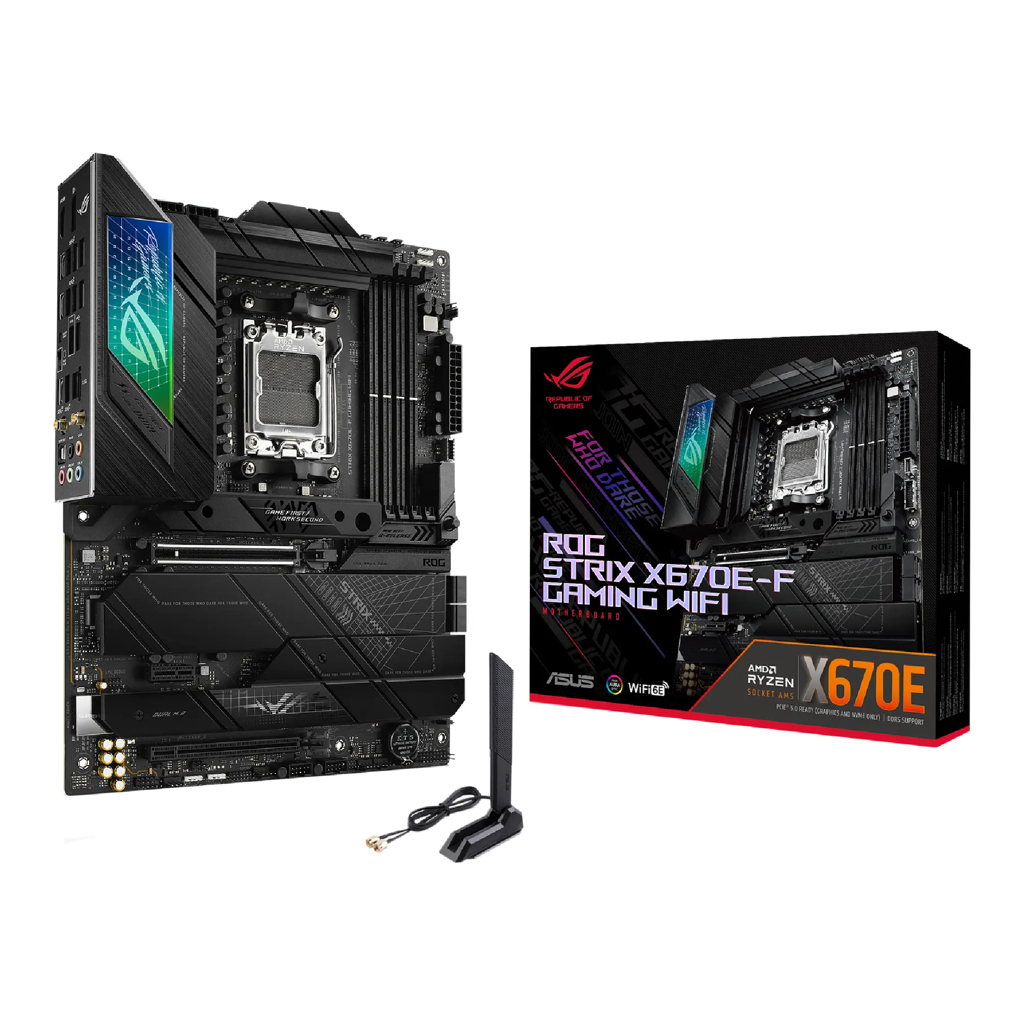 Купити Материнська плата ASUS ROG STRIX X670E-F GAMING WIFI - фото 5