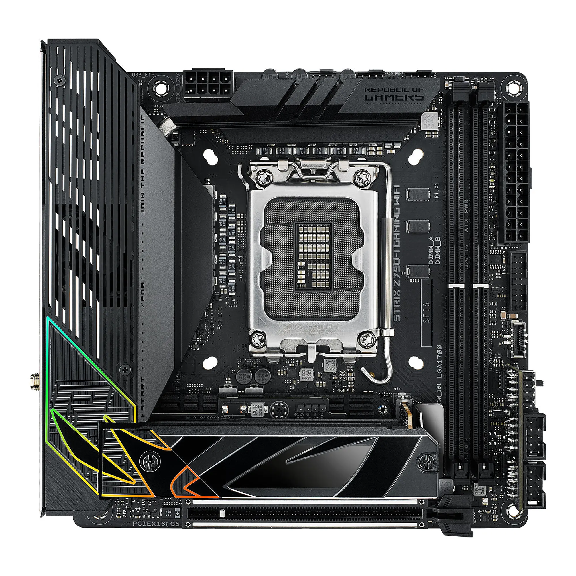 Купити Материнська плата ASUS ROG STRIX Z790-I GAMING WIFI - фото 1