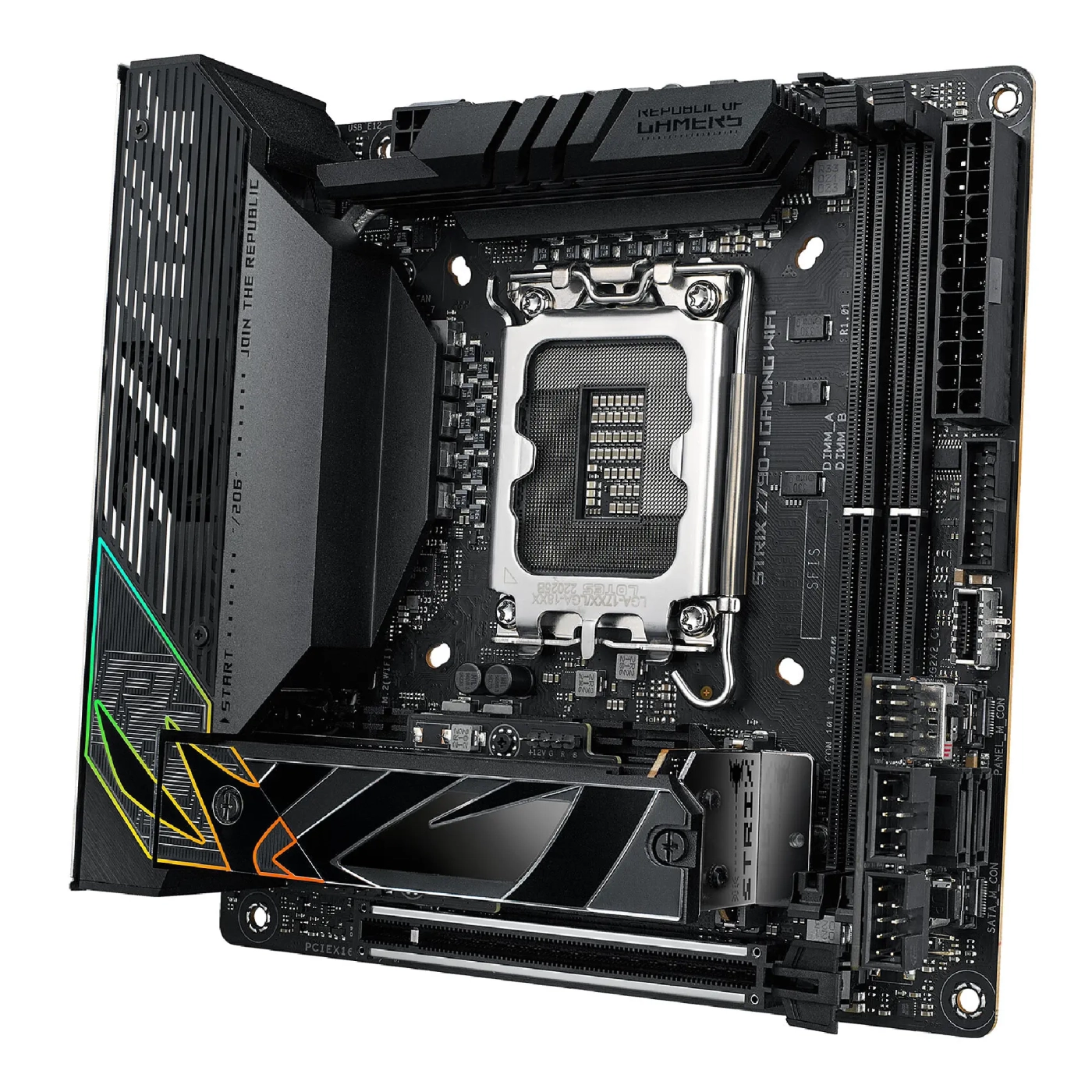 Купити Материнська плата ASUS ROG STRIX Z790-I GAMING WIFI - фото 2