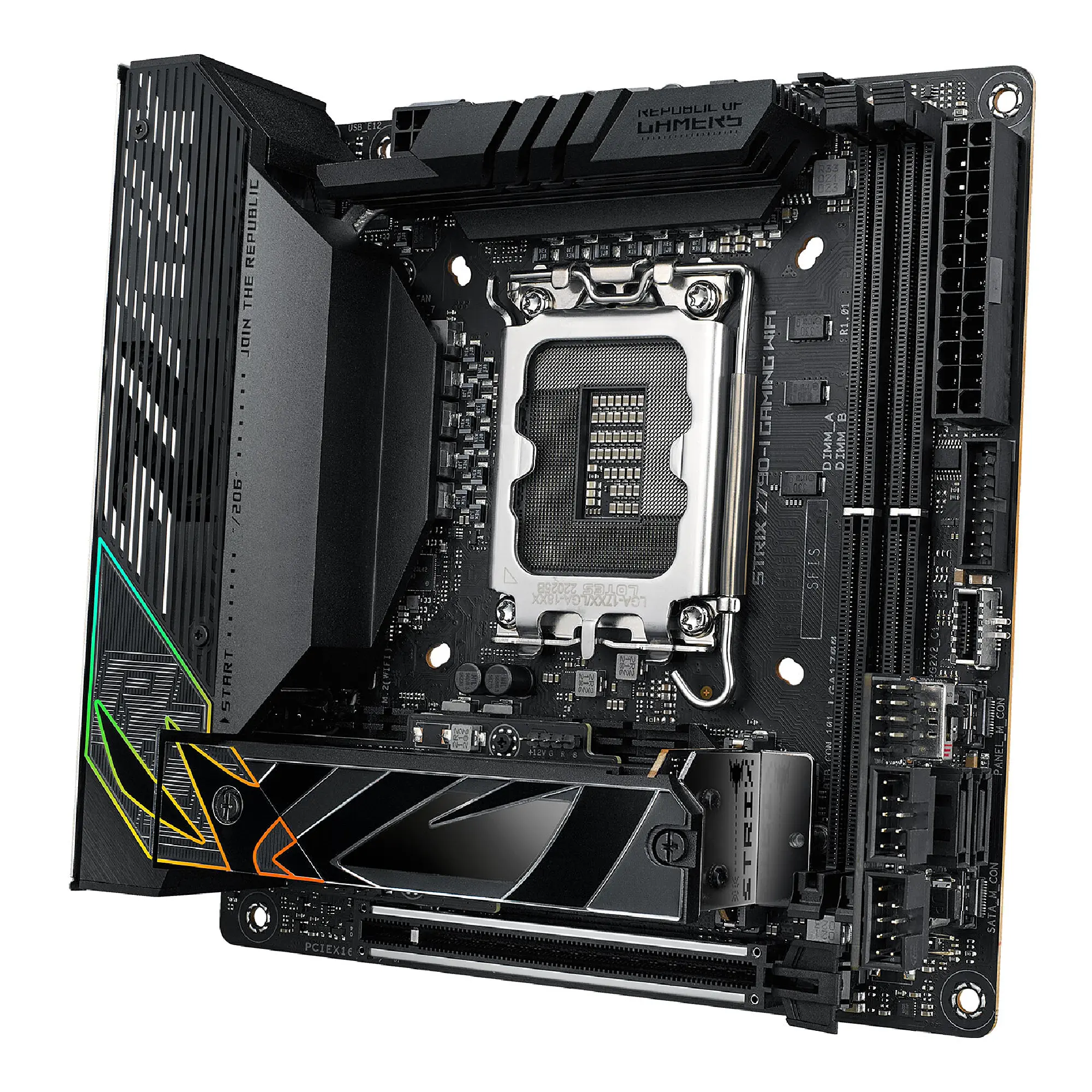 Купити Материнська плата ASUS ROG STRIX Z790-I GAMING WIFI - фото 2