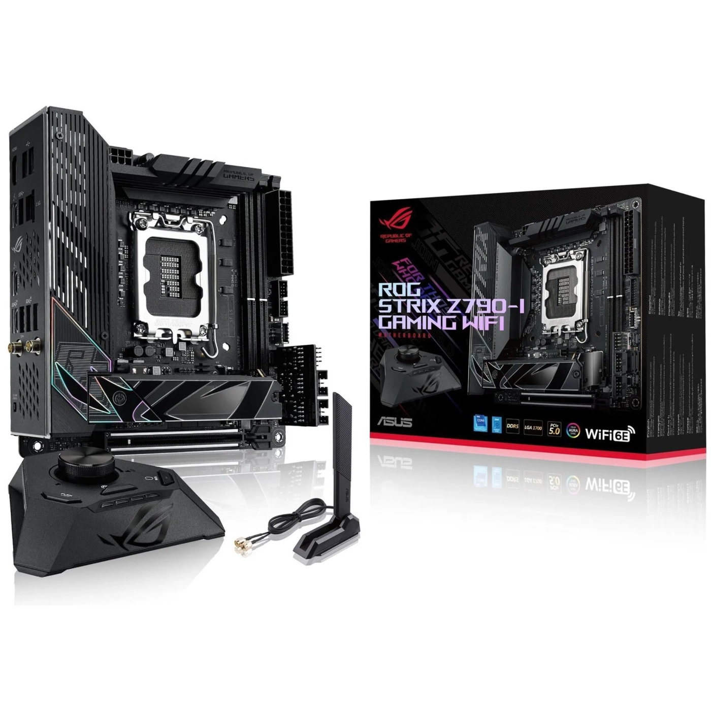 Купити Материнська плата ASUS ROG STRIX Z790-I GAMING WIFI - фото 1
