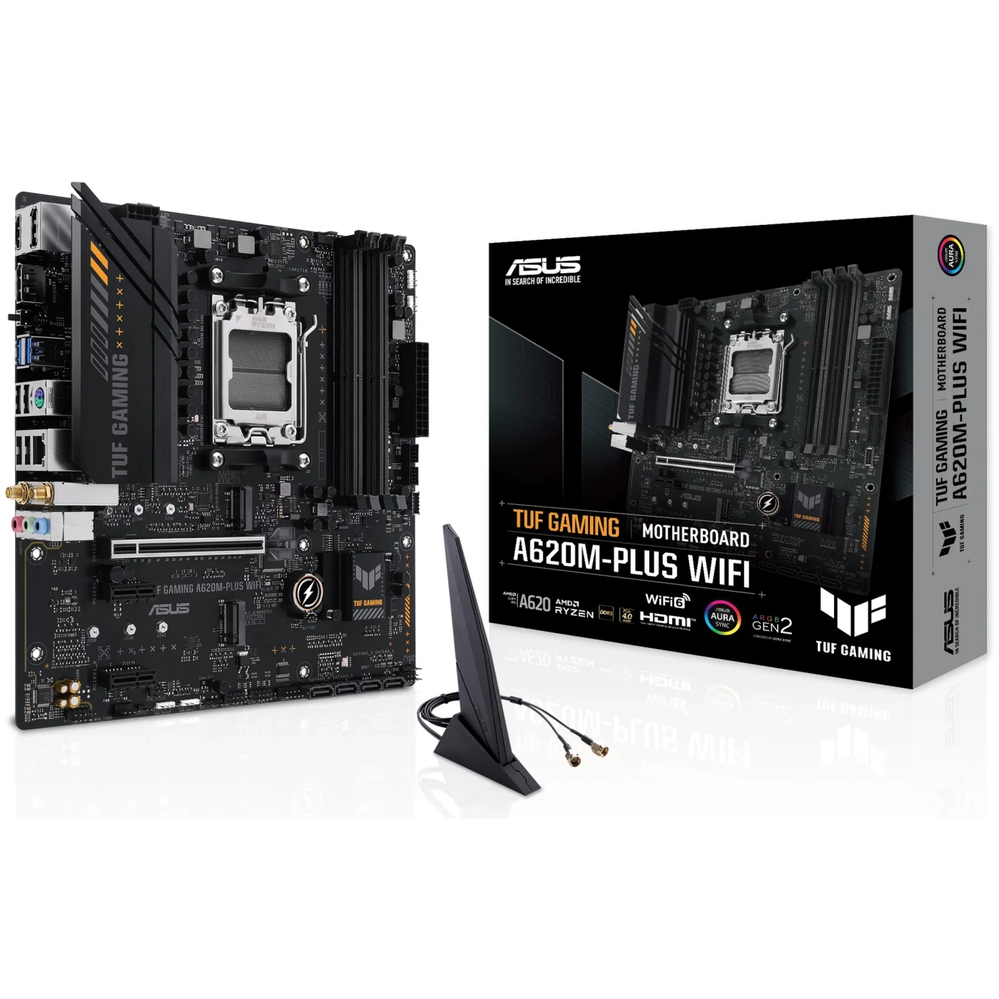 Купити Материнська плата ASUS TUF GAMING A620M-PLUS WIFI - фото 1