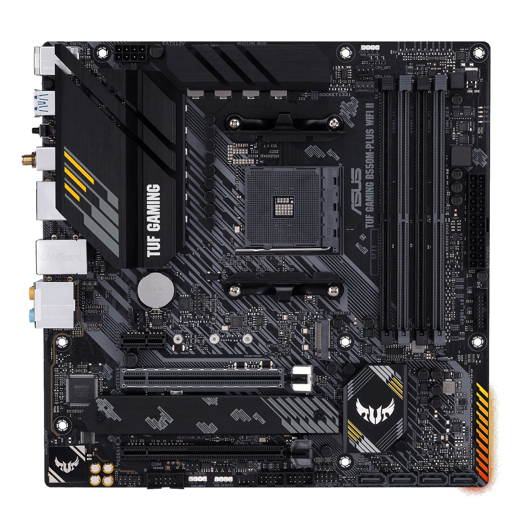 Купить Материнская плата ASUS TUF GAMING B550M-PLUS WIFI II - фото 2