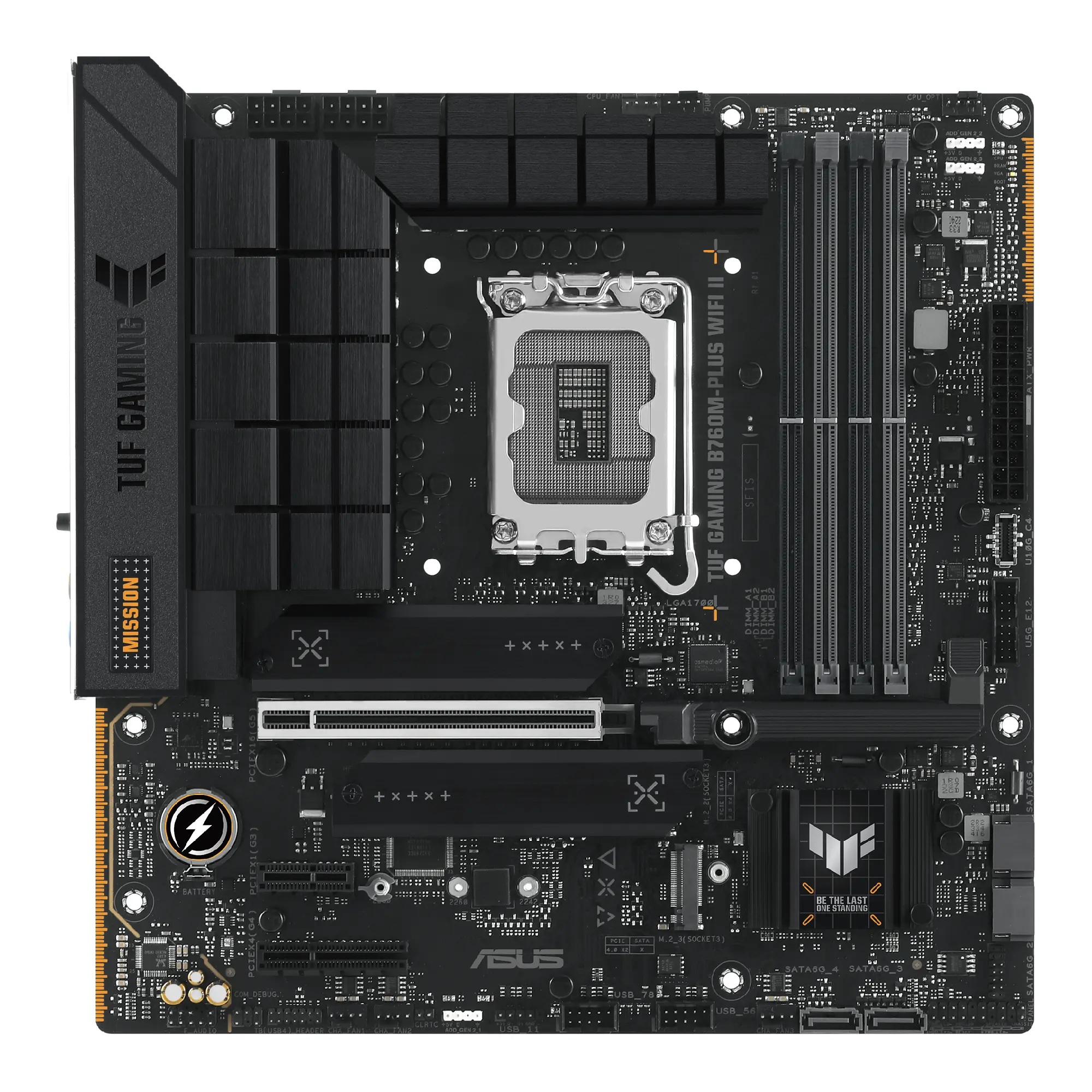 Купить Материнская плата ASUS TUF GAMING B760M-PLUS WIFI II - фото 1