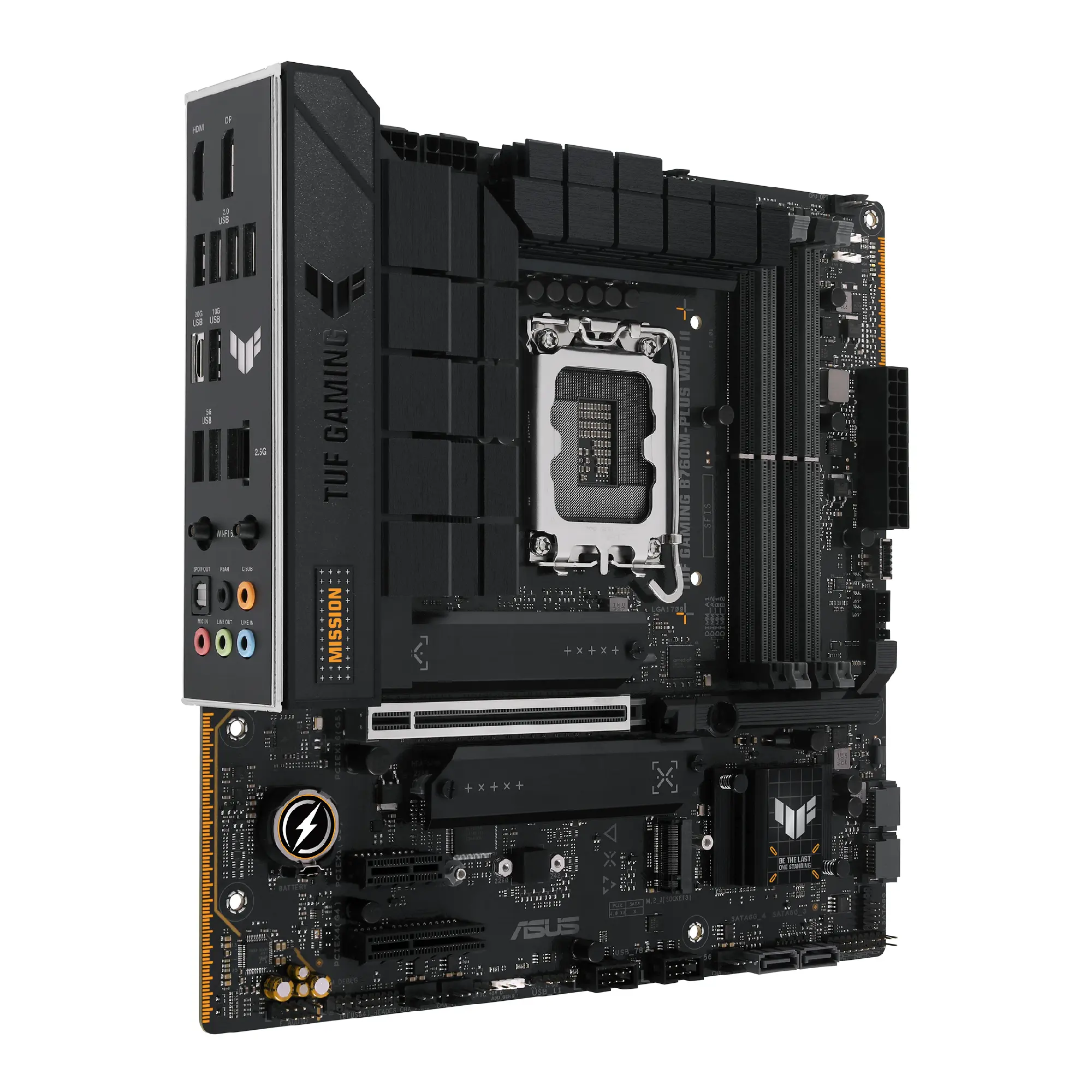 Купить Материнская плата ASUS TUF GAMING B760M-PLUS WIFI II - фото 2