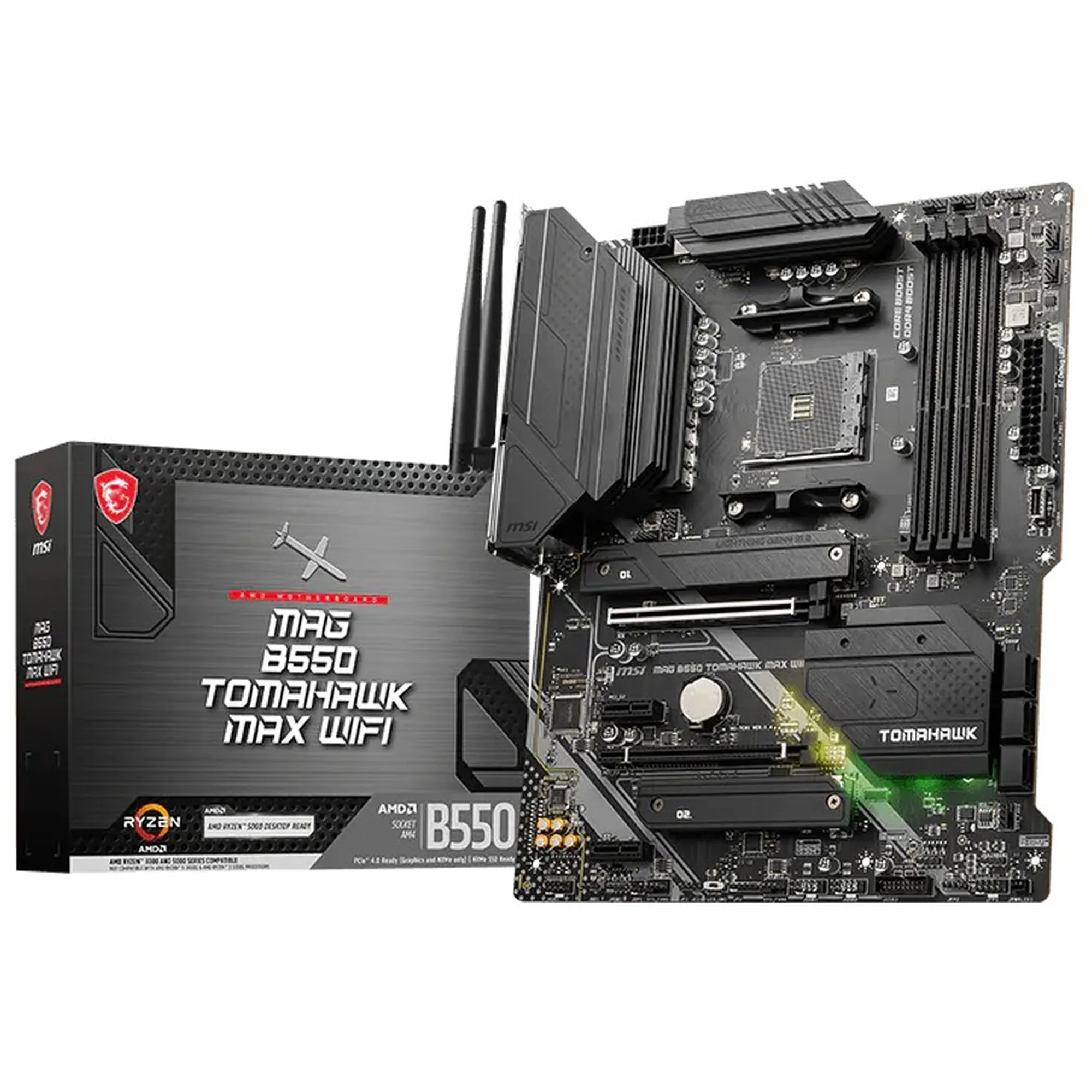 Купити Материнська плата MSI MAG B550 TOMAHAWK MAX WIFI - фото 1
