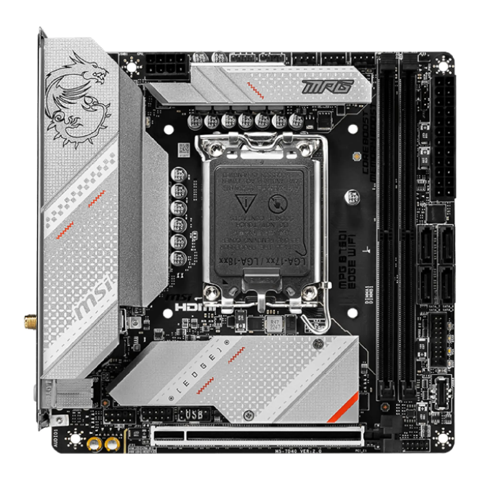 Купити Материнська плата MSI MPG B760I EDGE WIFI - фото 1