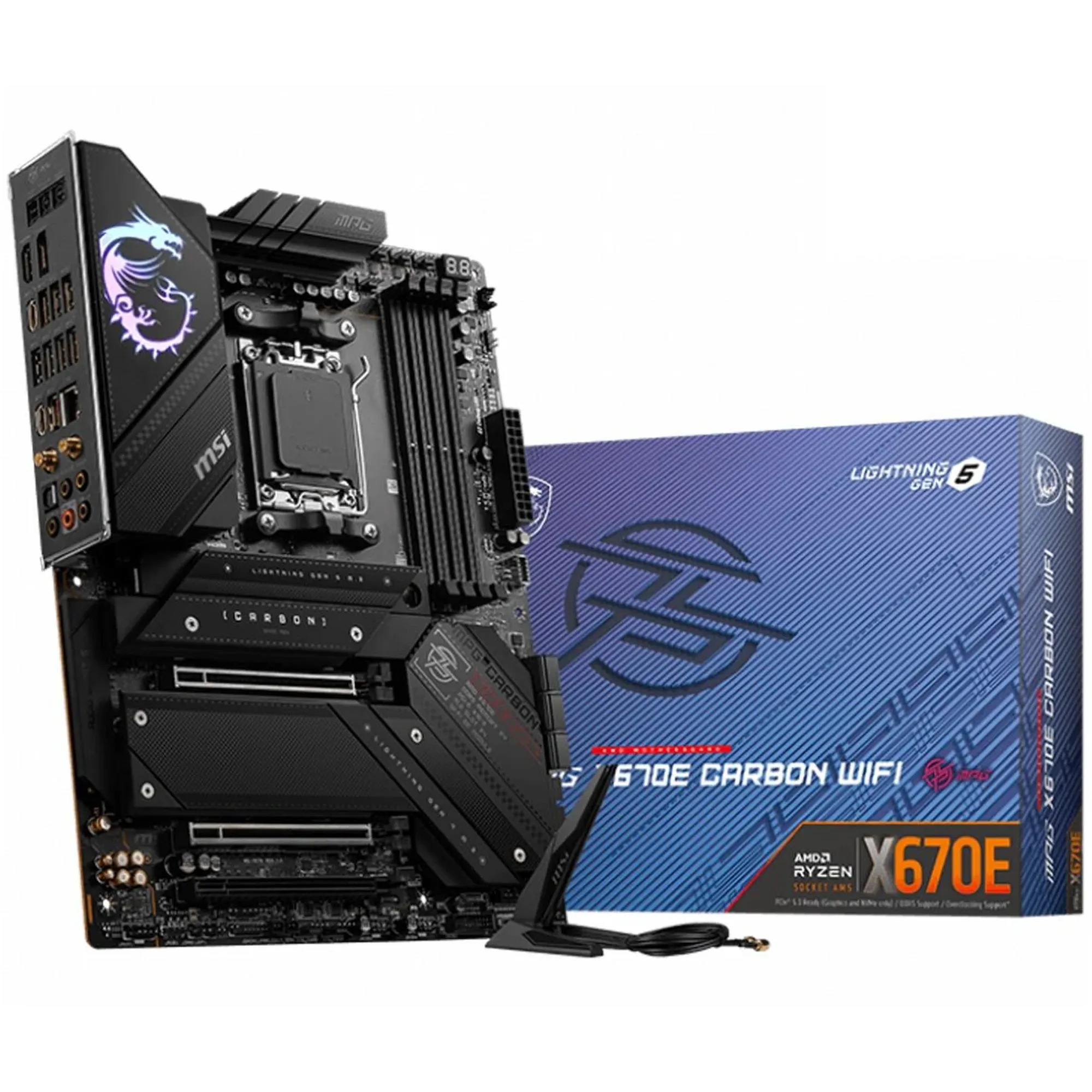 Купить Материнская плата MSI MPG X670E CARBON WIFI - фото 1
