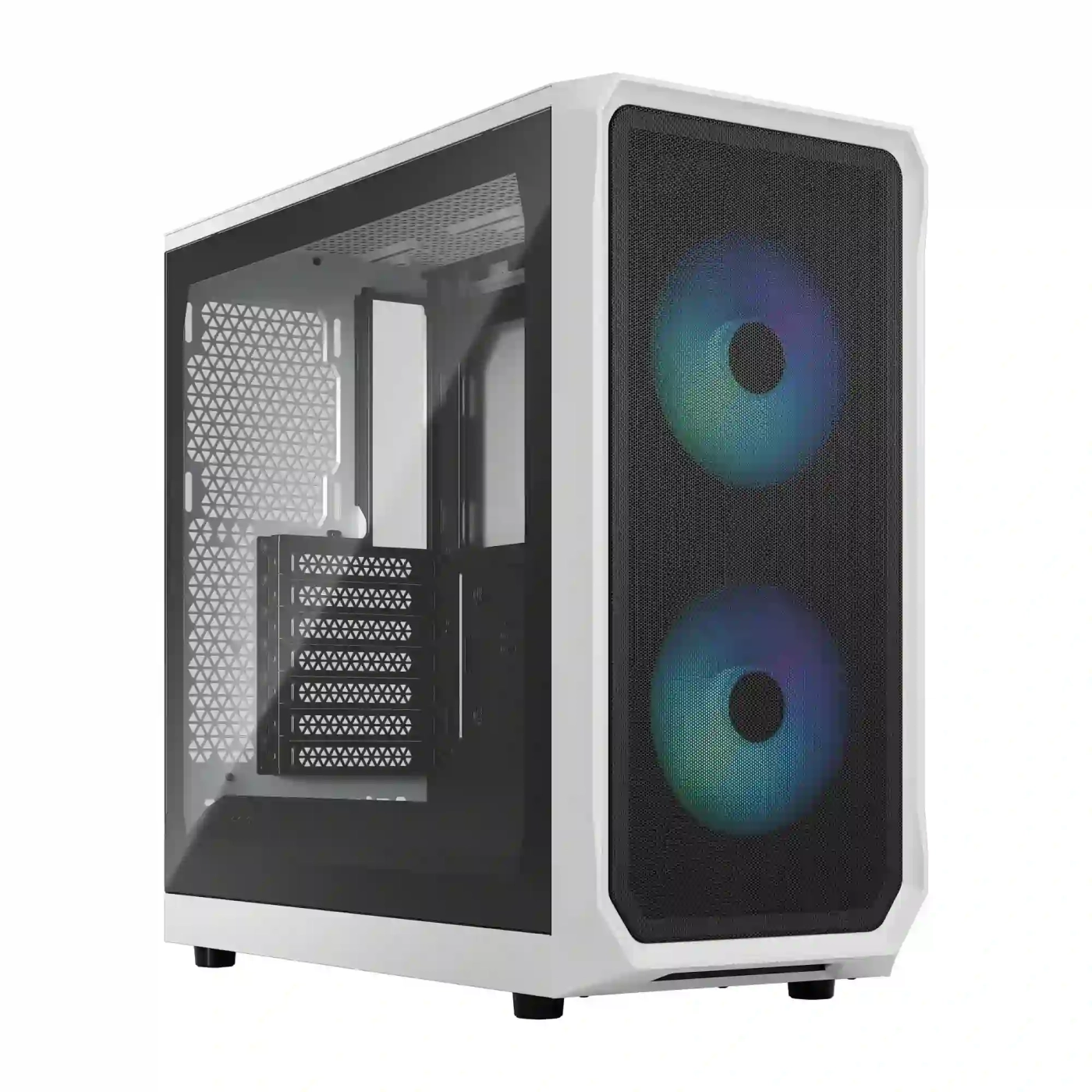 Купить Корпус Fractal Design Focus 2 RGB White TG Clear Tint (FD-C-FOC2A-04) - фото 1