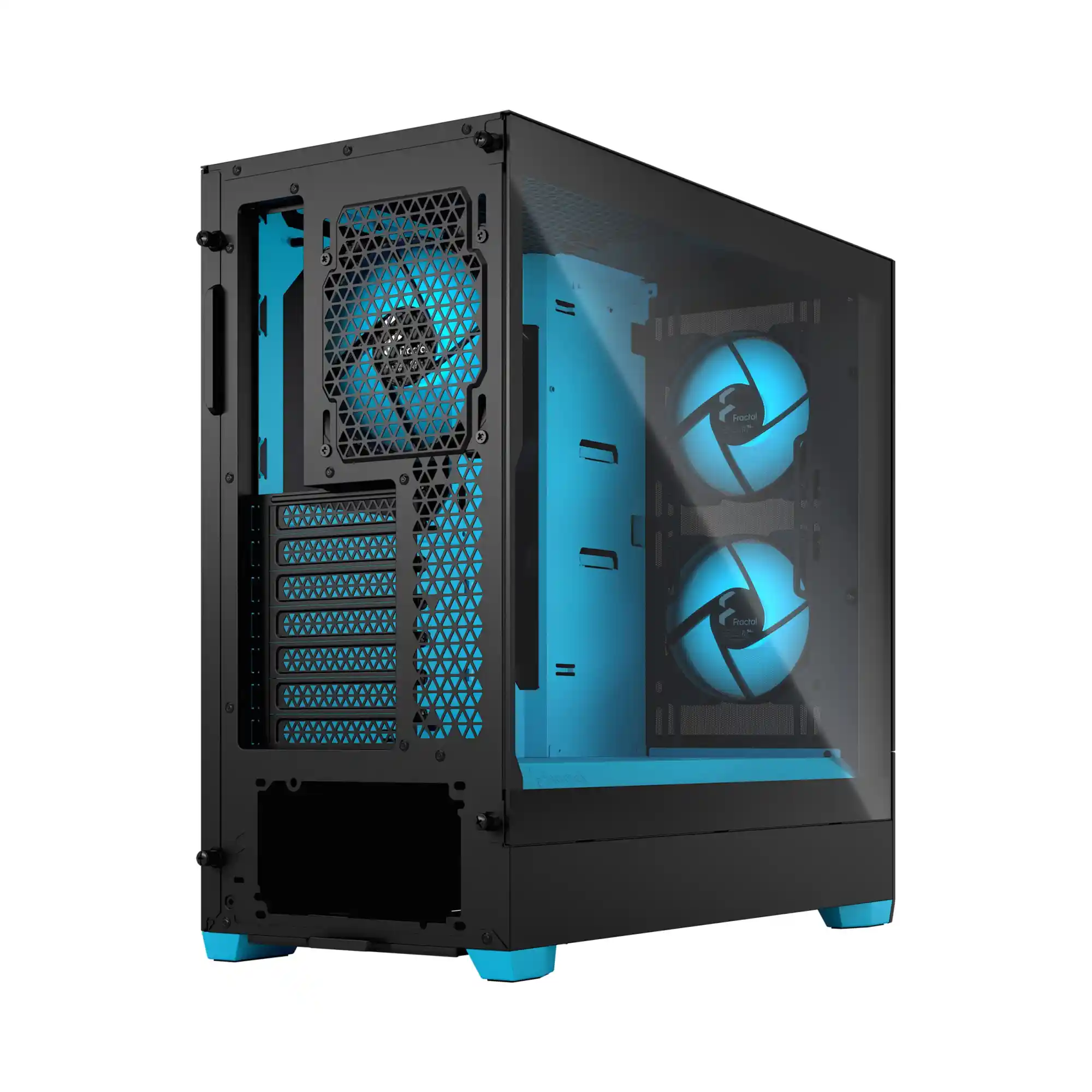 Купить Корпус Fractal Design Pop Air RGB Cyan Core TG Clear Tint (FD-C-POR1A-02) - фото 3