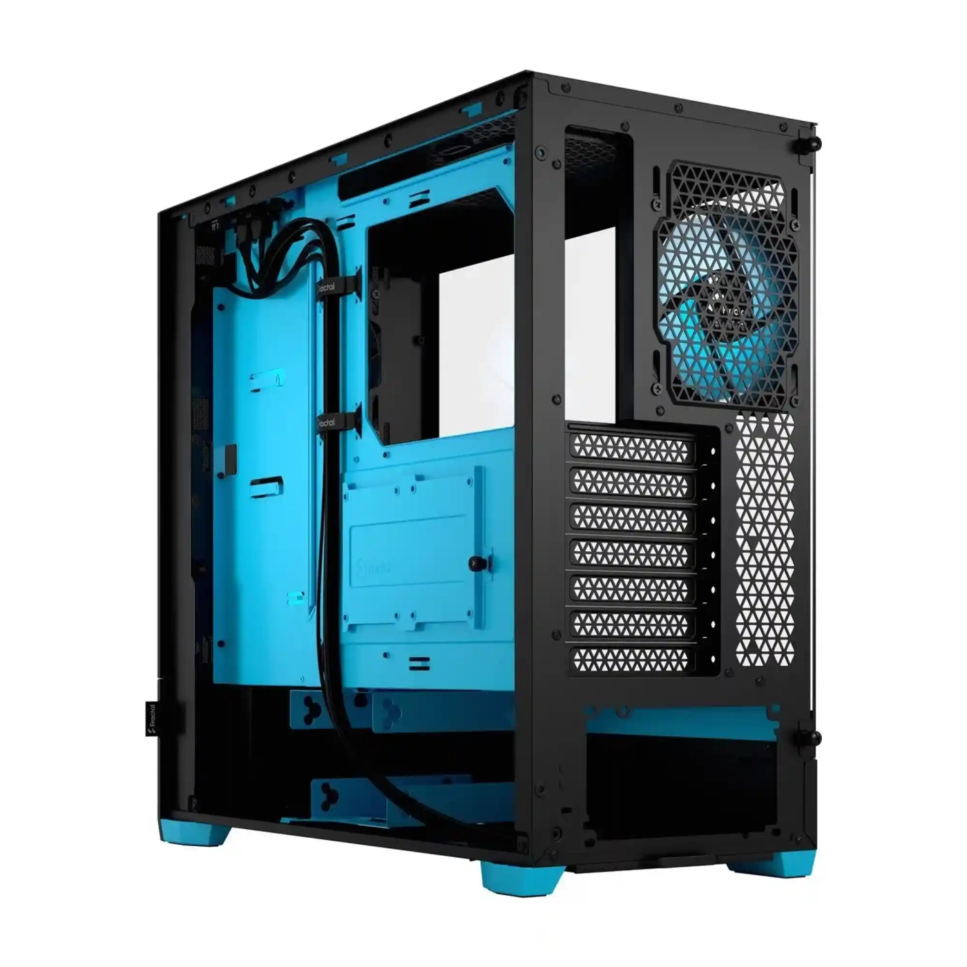 Купить Корпус Fractal Design Pop Air RGB Cyan Core TG Clear Tint (FD-C-POR1A-02) - фото 4