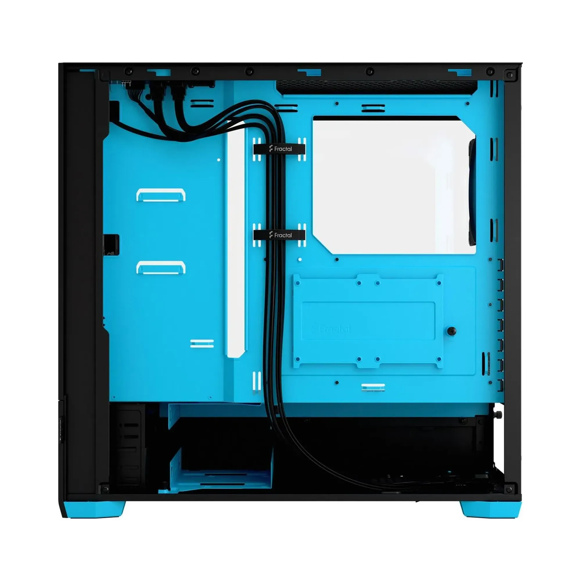 Купить Корпус Fractal Design Pop Air RGB Cyan Core TG Clear Tint (FD-C-POR1A-02) - фото 6