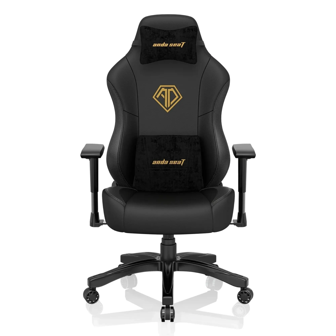Купить Кресло для геймеров Anda Seat Phantom 3 L Elegant Black (AD18Y-06-B-PV/C) - фото 2