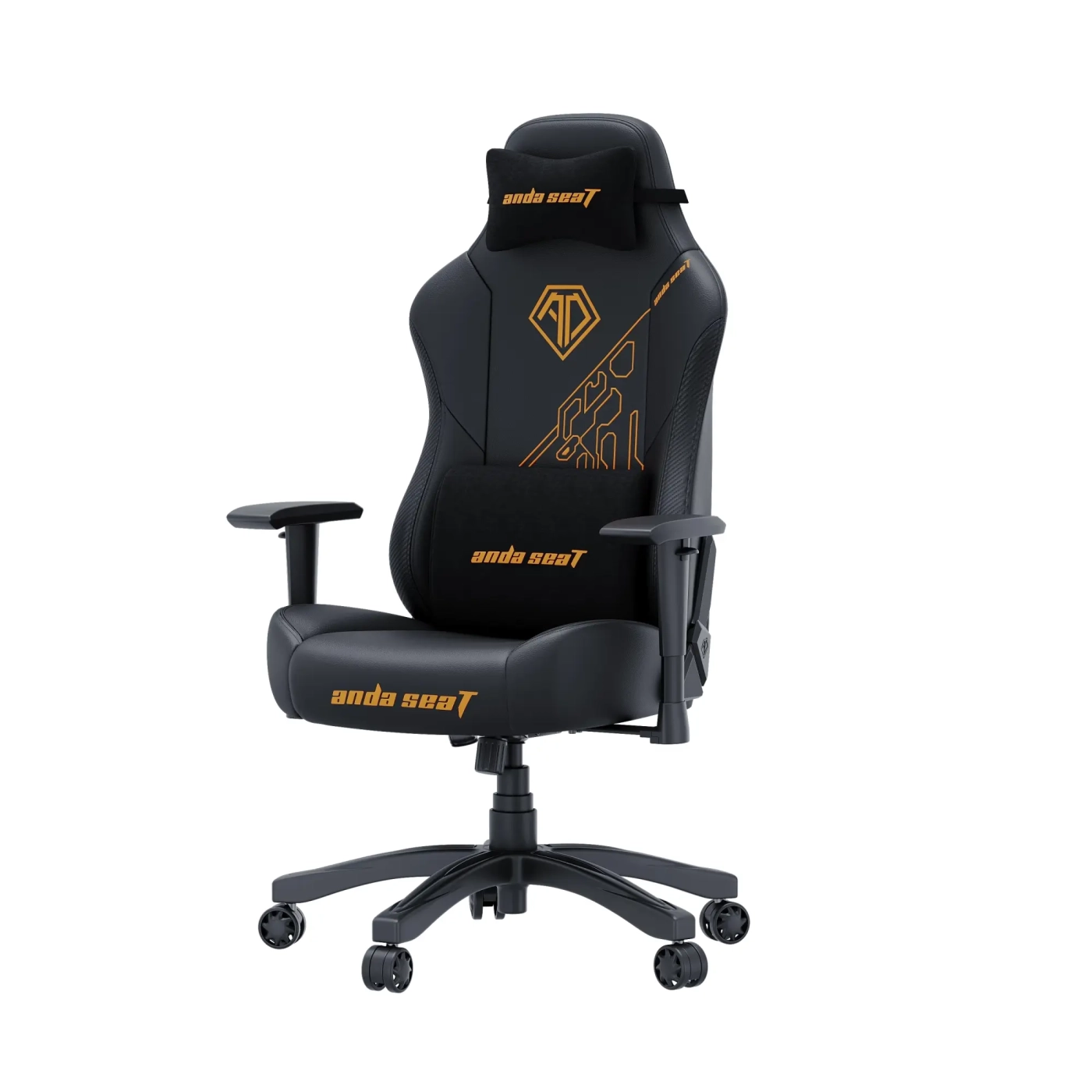 Купити Крісло для геймерів Anda Seat Tiger edition L Black (AD18Y-14-B-PV/C) - фото 12