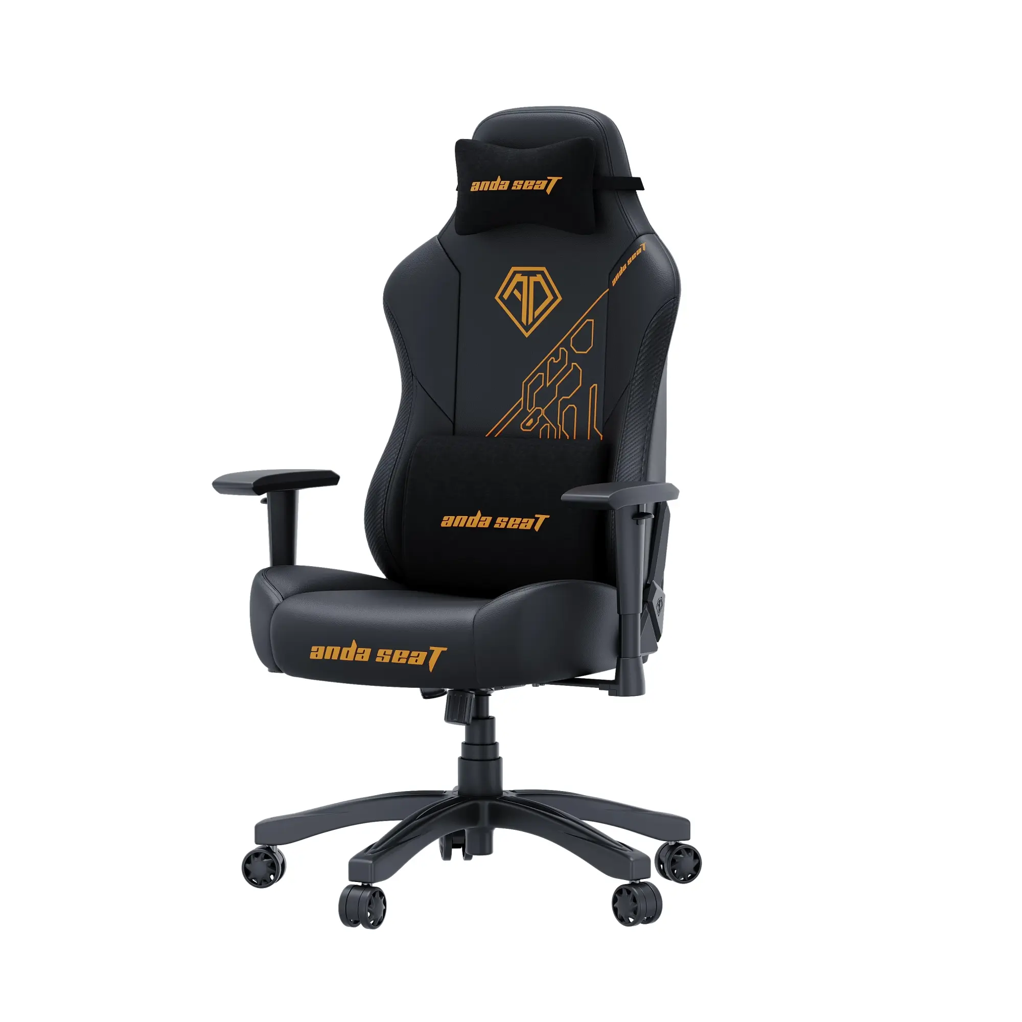 Купити Крісло для геймерів Anda Seat Tiger edition L Black (AD18Y-14-B-PV/C) - фото 12