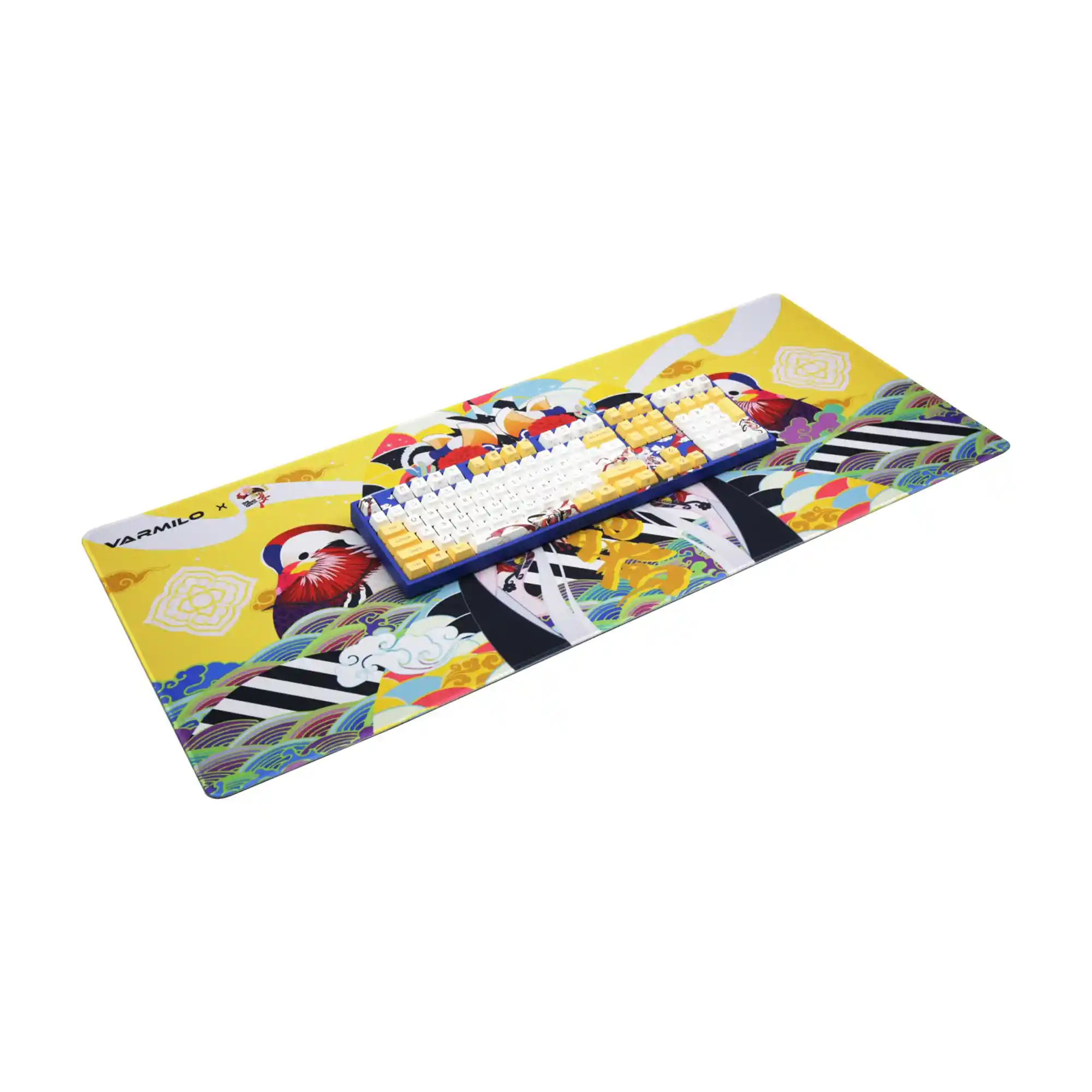 Купить Игровая поверхность Varmilo Lovebirds Gold Desk Mat XL (ZDB031-01) - фото 2
