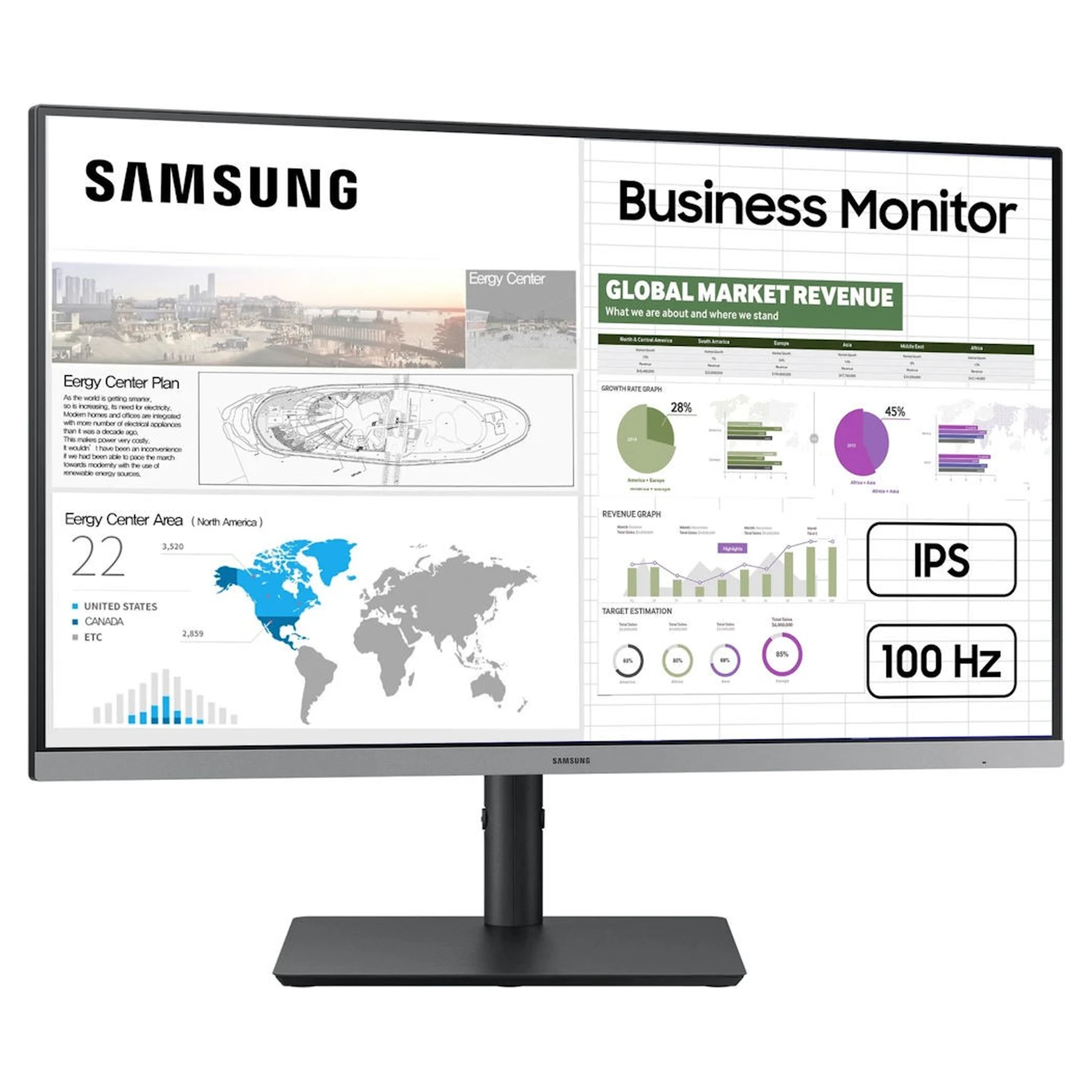 Купити Монітор 24" Samsung S24C430 IPS 100Hz 4ms (LS24C430GAIXCI) - фото 2