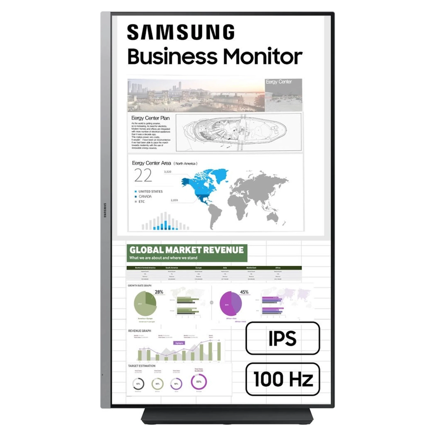 Купити Монітор 24" Samsung S24C430 IPS 100Hz 4ms (LS24C430GAIXCI) - фото 4