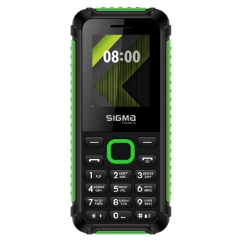 Купить Мобильный телефон Sigma X-style 18 Track Black-Green (4827798854433) - фото 1