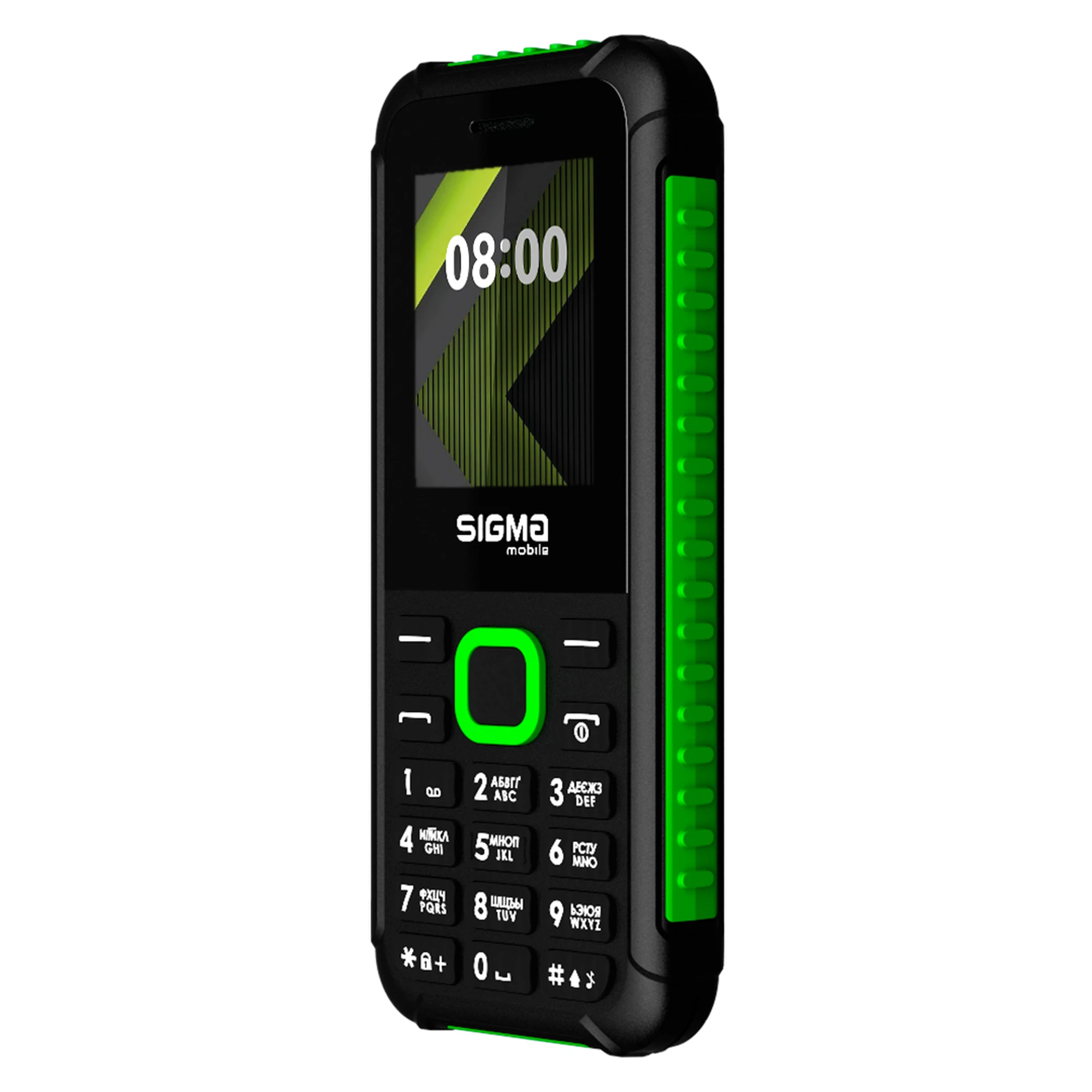 Купити Мобільний телефон Sigma X-style 18 Track Black-Green (4827798854433) - фото 2