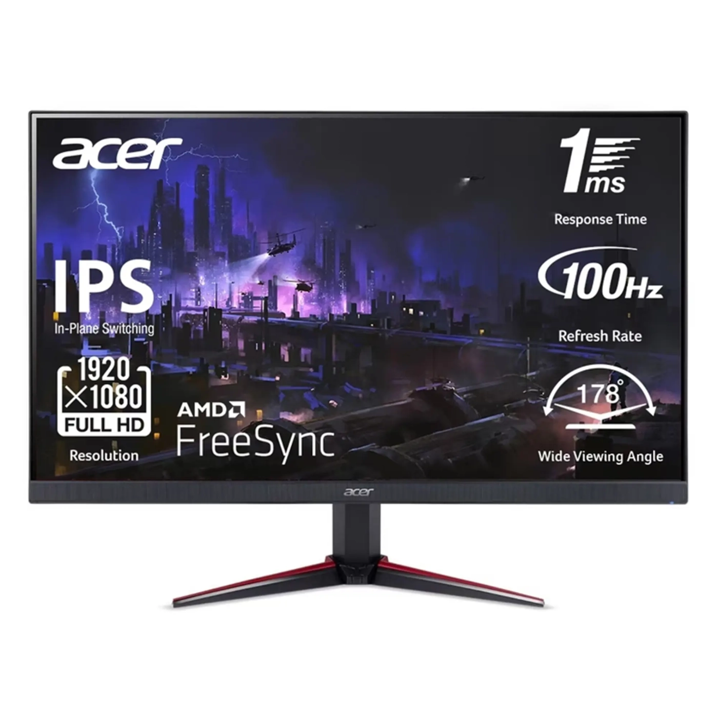 Купить Монитор Acer 23.8" VG240YEbmiix (UM.QV0EE.E09) - фото 1