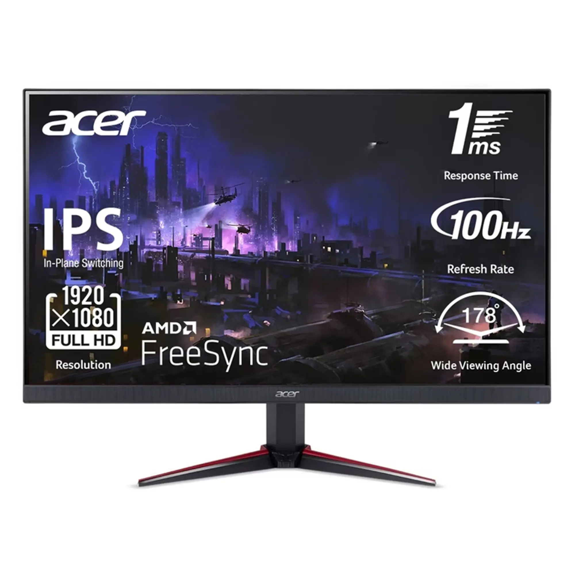 Купить Монитор Acer 23.8" VG240YEbmiix (UM.QV0EE.E09) - фото 1