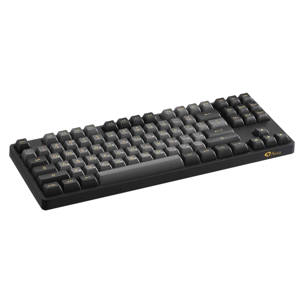 Купить Клавиатура Akko 5087B Plus Black/Gold Jelly Pink RGB (6925758624206) - фото 4