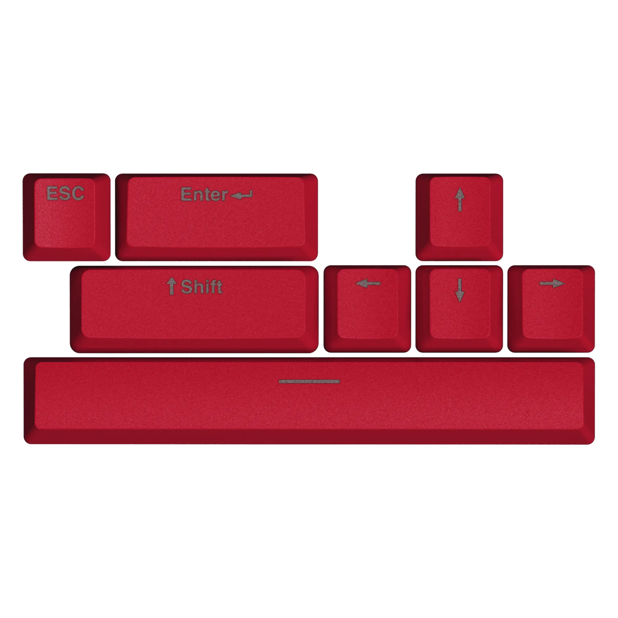 Купить Комплект кейкапов HATOR Racing Red PBT keycaps (HTS-713) - фото 1