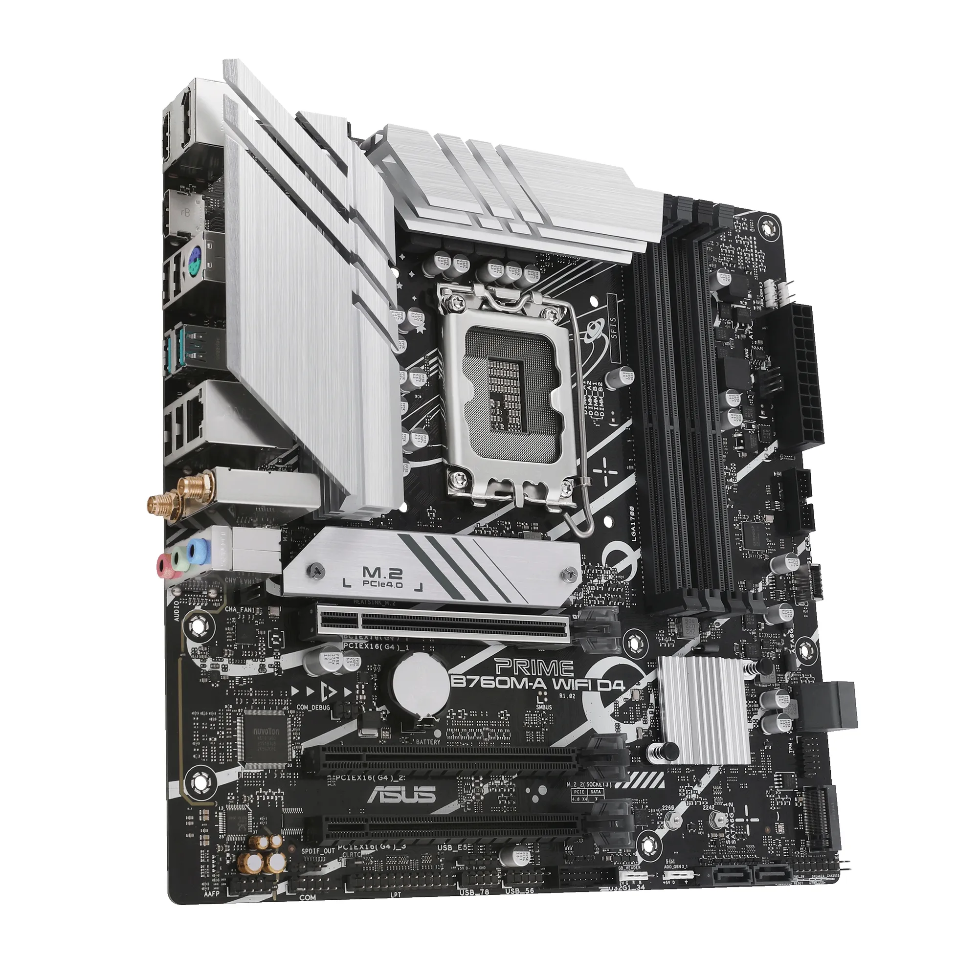 Купити Материнська плата ASUS PRIME B760M-A WIFI D4 - фото 1