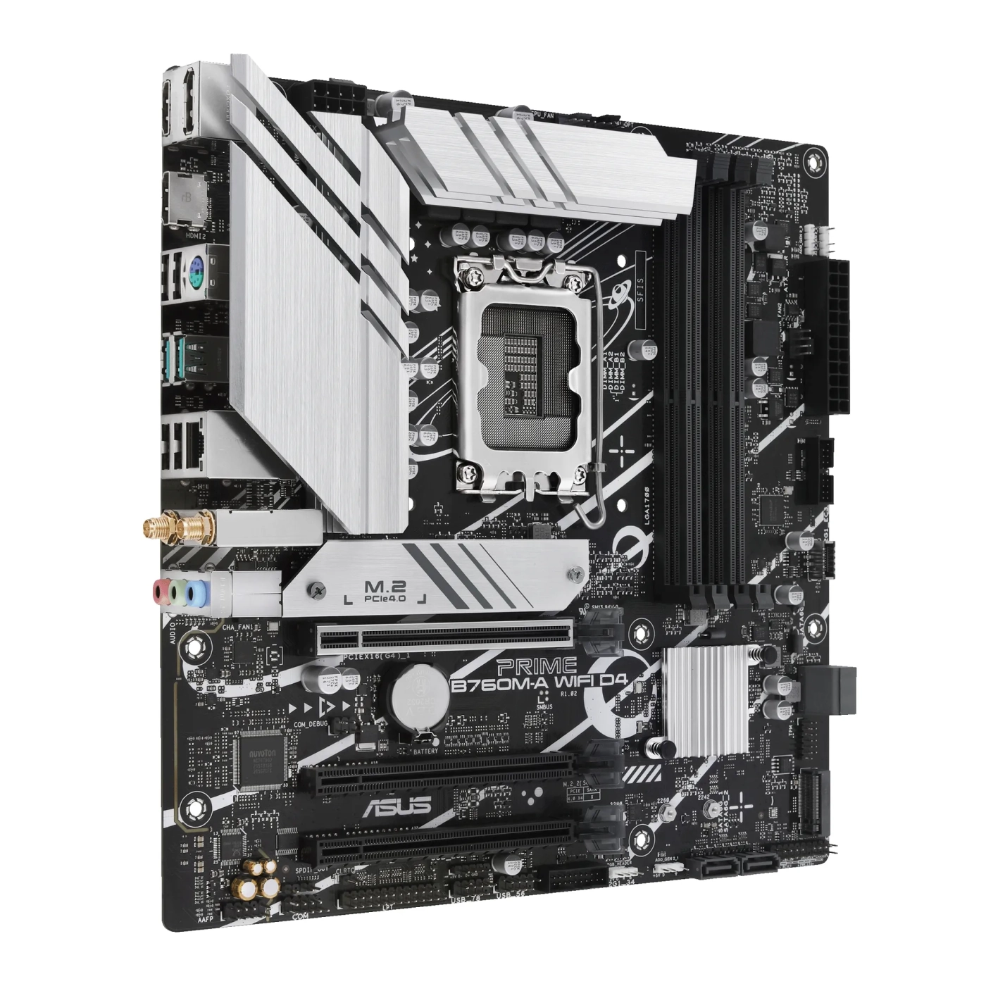 Купити Материнська плата ASUS PRIME B760M-A WIFI D4 - фото 3