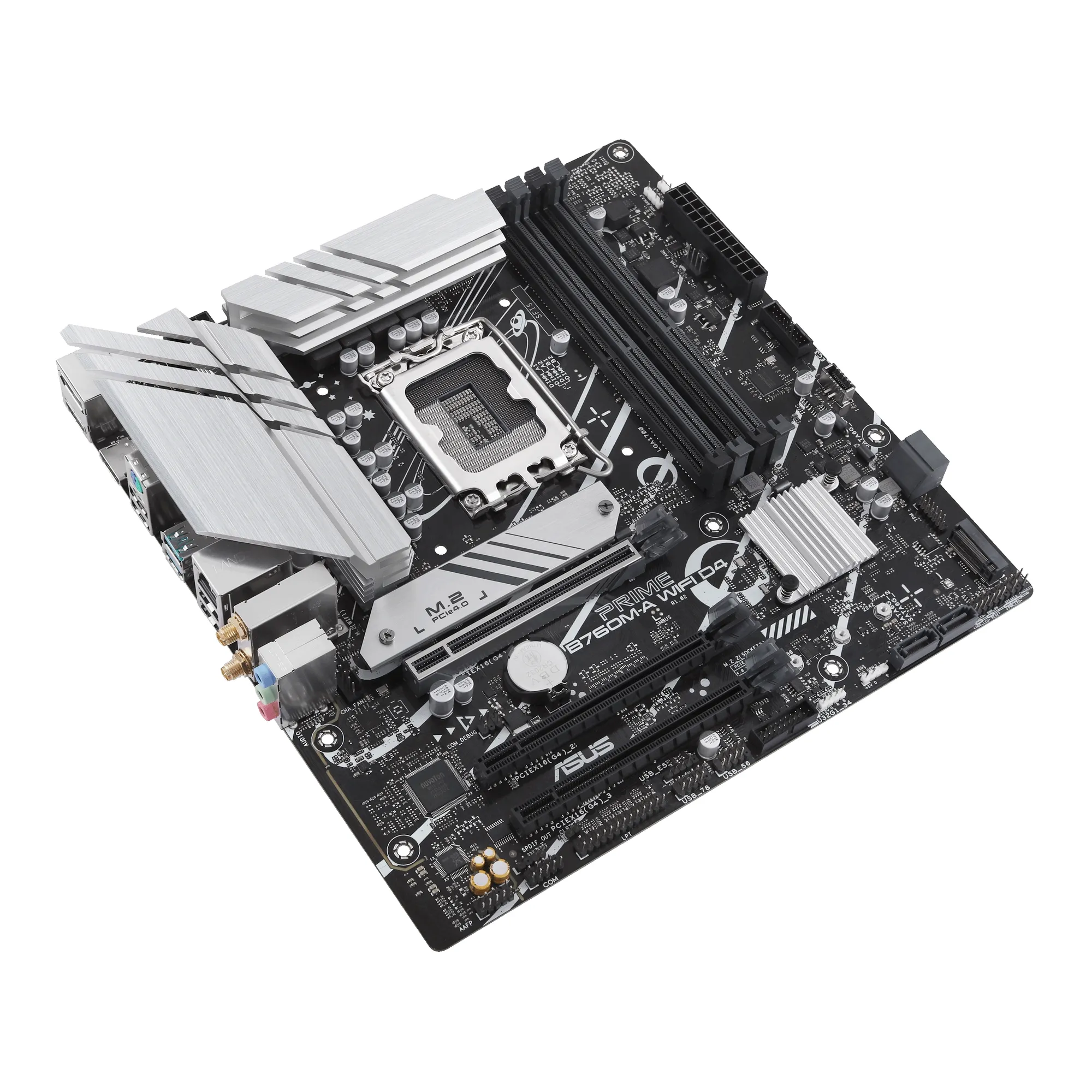 Купити Материнська плата ASUS PRIME B760M-A WIFI D4 - фото 4