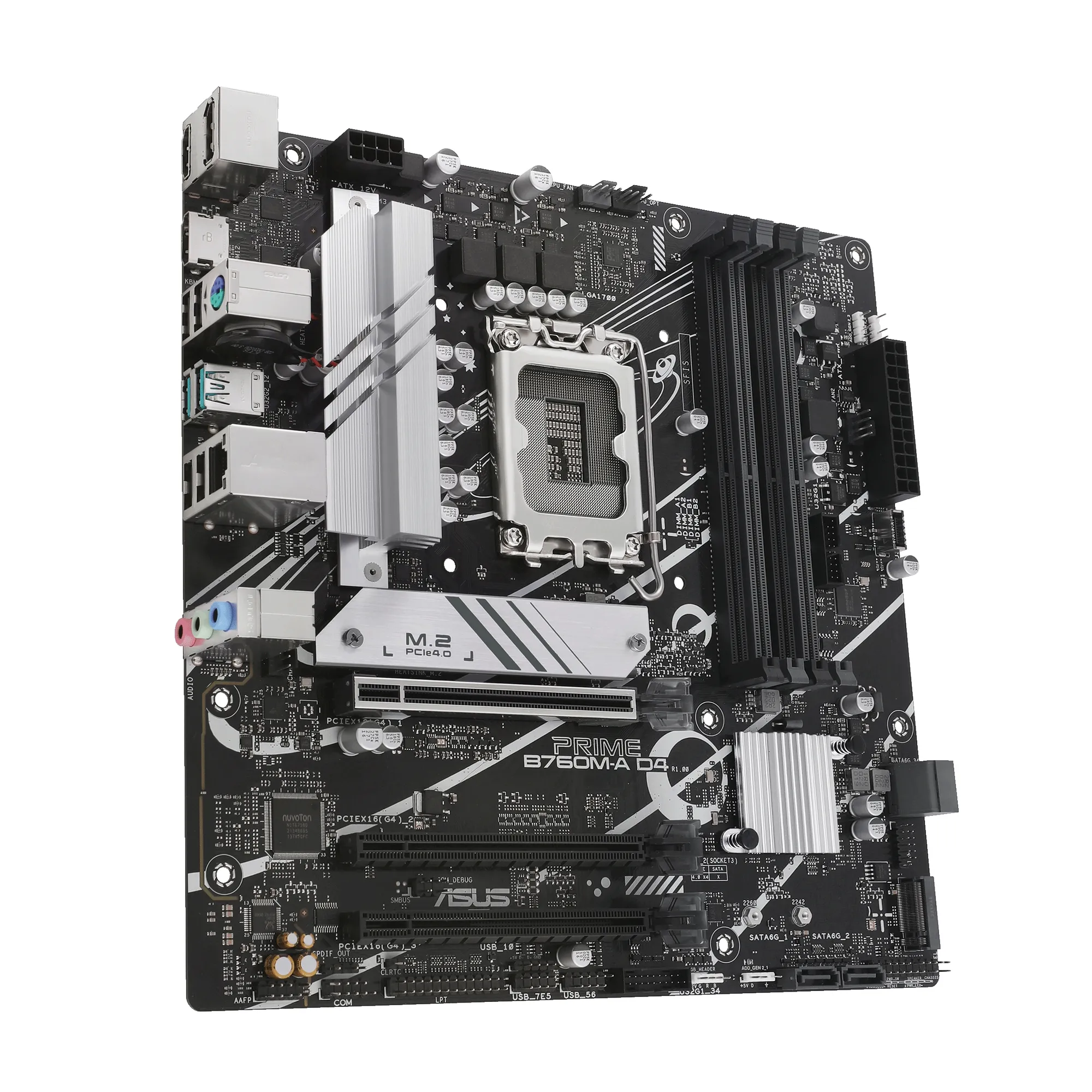 Купить Материнская плата ASUS PRIME B760M-A D4-CSM - фото 1