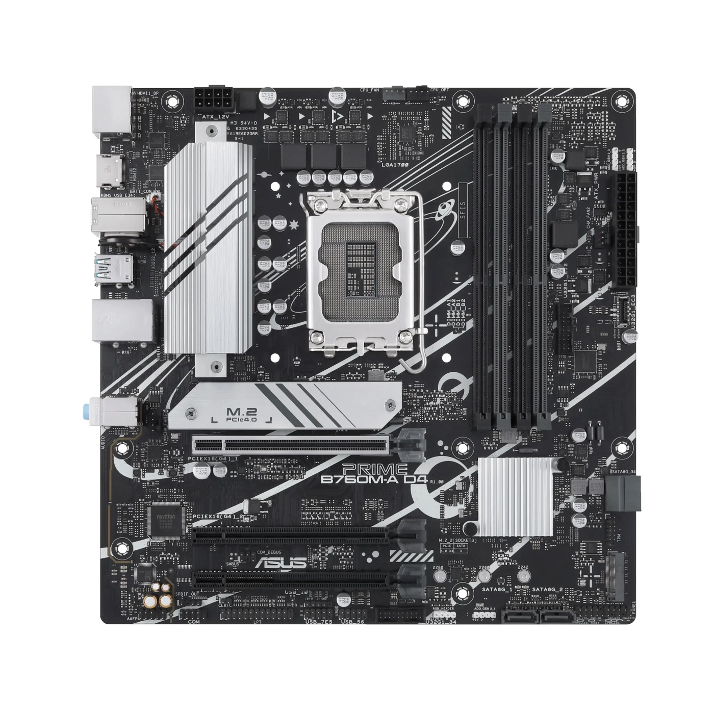 Купить Материнская плата ASUS PRIME B760M-A D4-CSM - фото 2