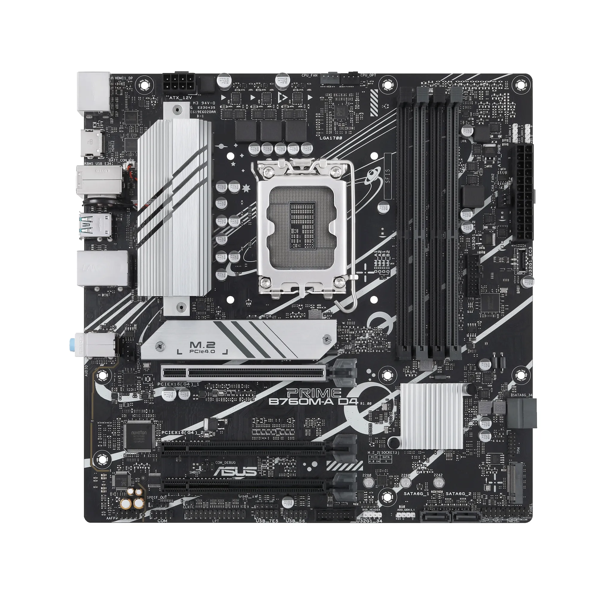 Купить Материнская плата ASUS PRIME B760M-A D4-CSM - фото 2
