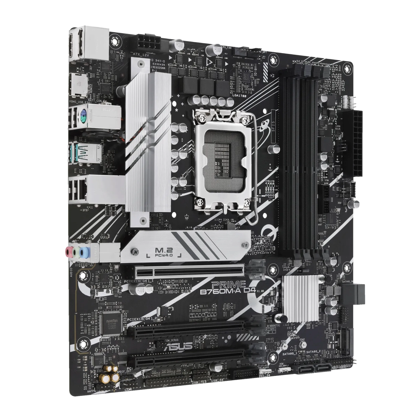 Купить Материнская плата ASUS PRIME B760M-A D4-CSM - фото 3