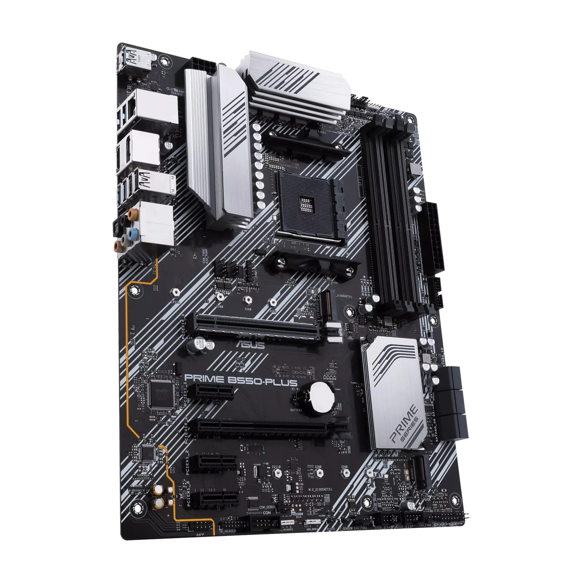 Купить Материнская плата ASUS PRIME B550-PLUS - фото 1