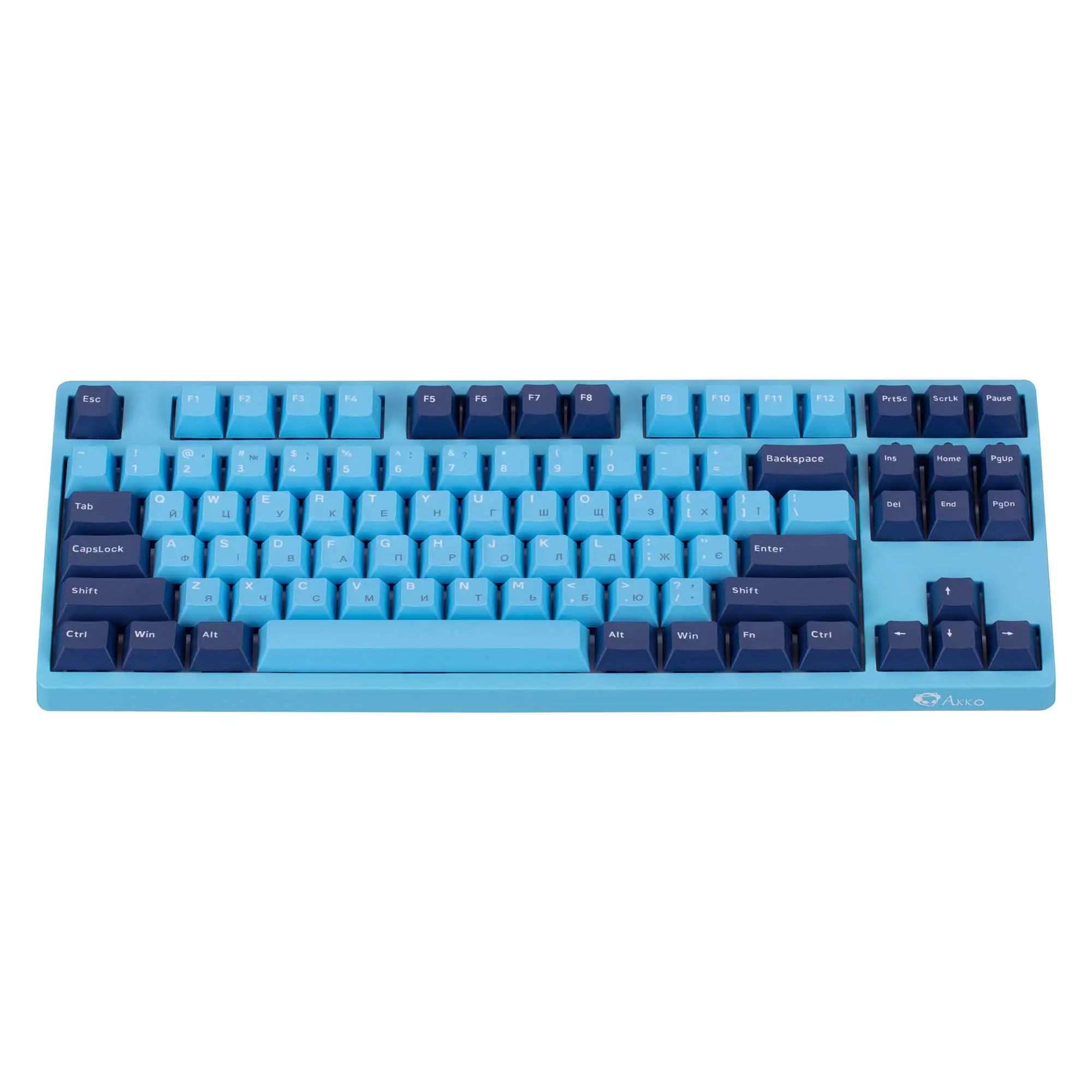 Купить Клавиатура Akko 3087 Mirror of the Sky Cherry MX Brown RU Blue (6925758616447) - фото 2