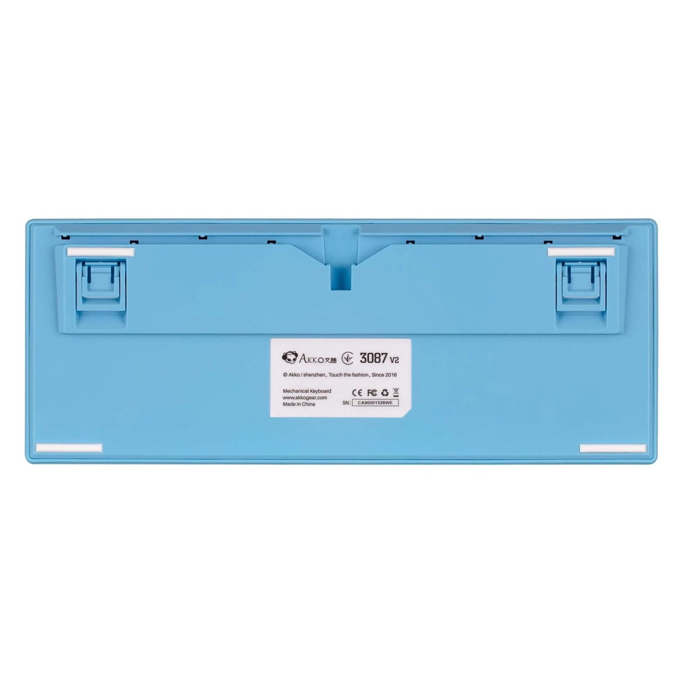 Купить Клавиатура Akko 3087 Mirror of the Sky Cherry MX Brown RU Blue (6925758616447) - фото 7
