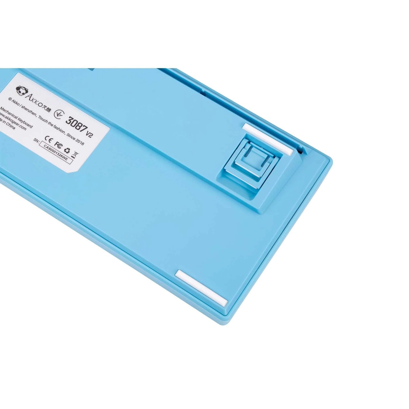 Купить Клавиатура Akko 3087 Mirror of the Sky Cherry MX Brown RU Blue (6925758616447) - фото 8