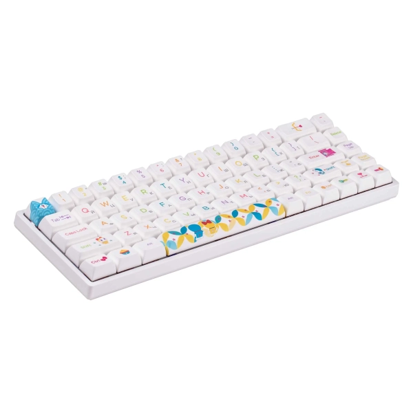 Купить Клавиатура Akko 3068B Doraemon Rainbow CS Jelly Pink (6925758617383) - фото 5