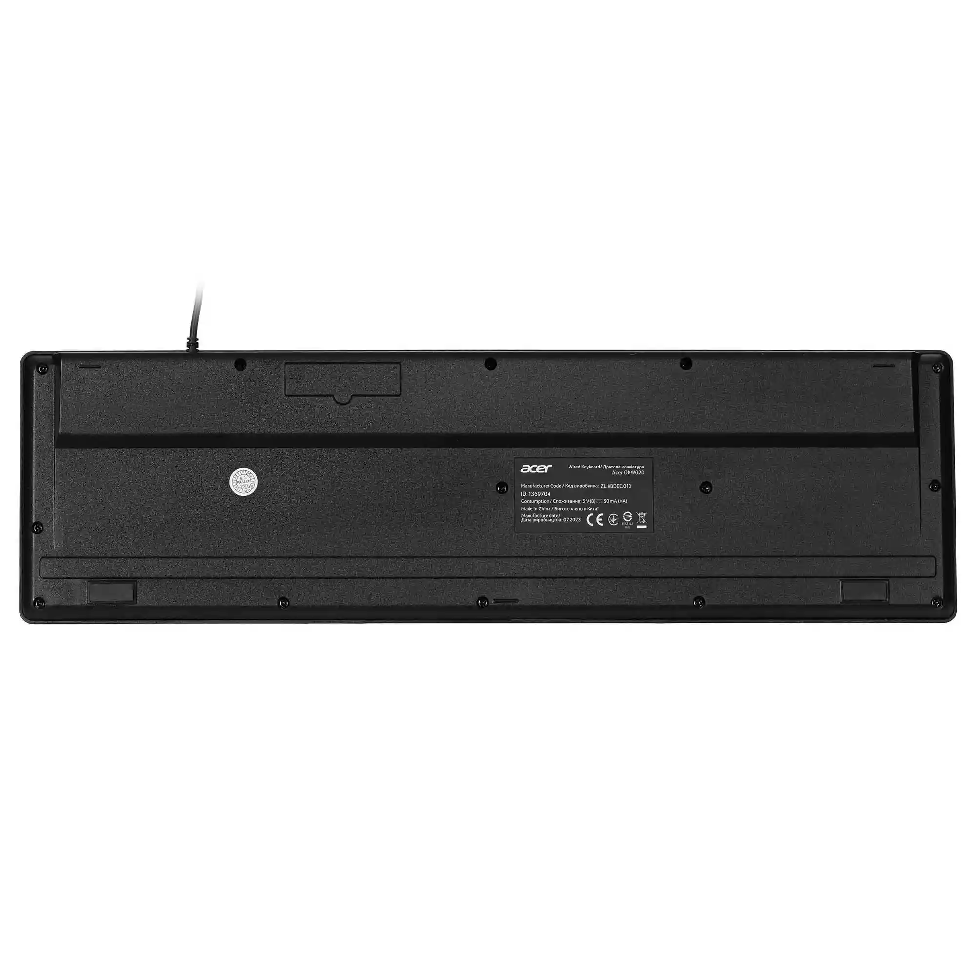Купити Клавіатура Acer OKW020 Black (ZL.KBDEE.013) - фото 4