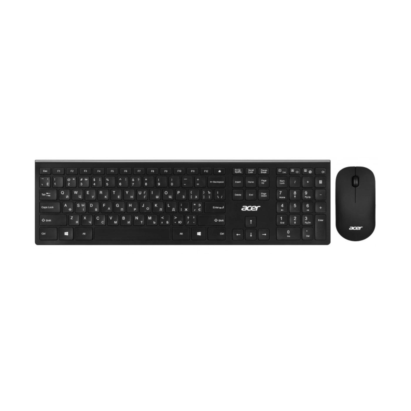 Купити Комплект клавіатура та мишка Acer OKR030 Black (ZL.KBDEE.00Z) - фото 1