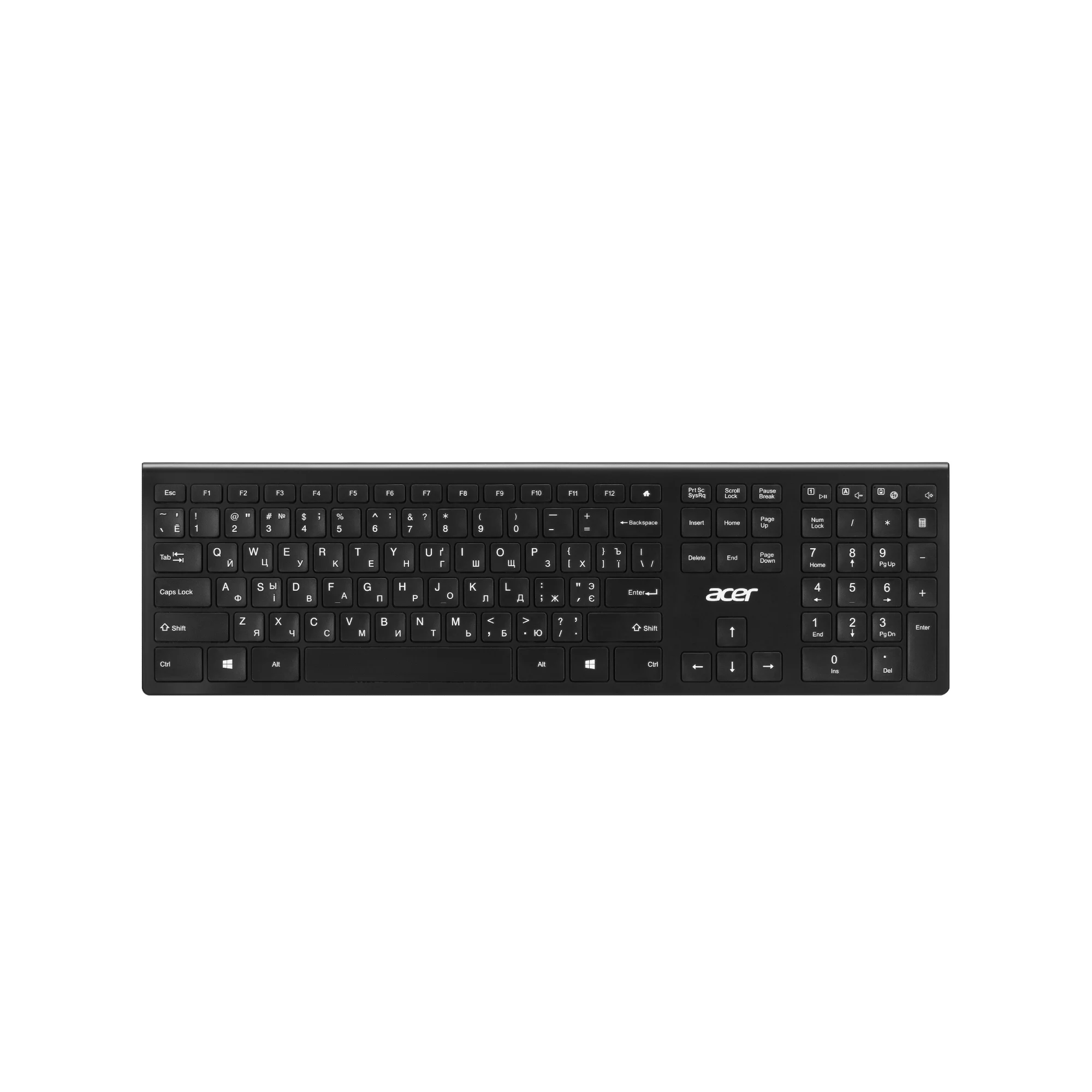 Купити Комплект клавіатура та мишка Acer OKR030 Black (ZL.KBDEE.00Z) - фото 2