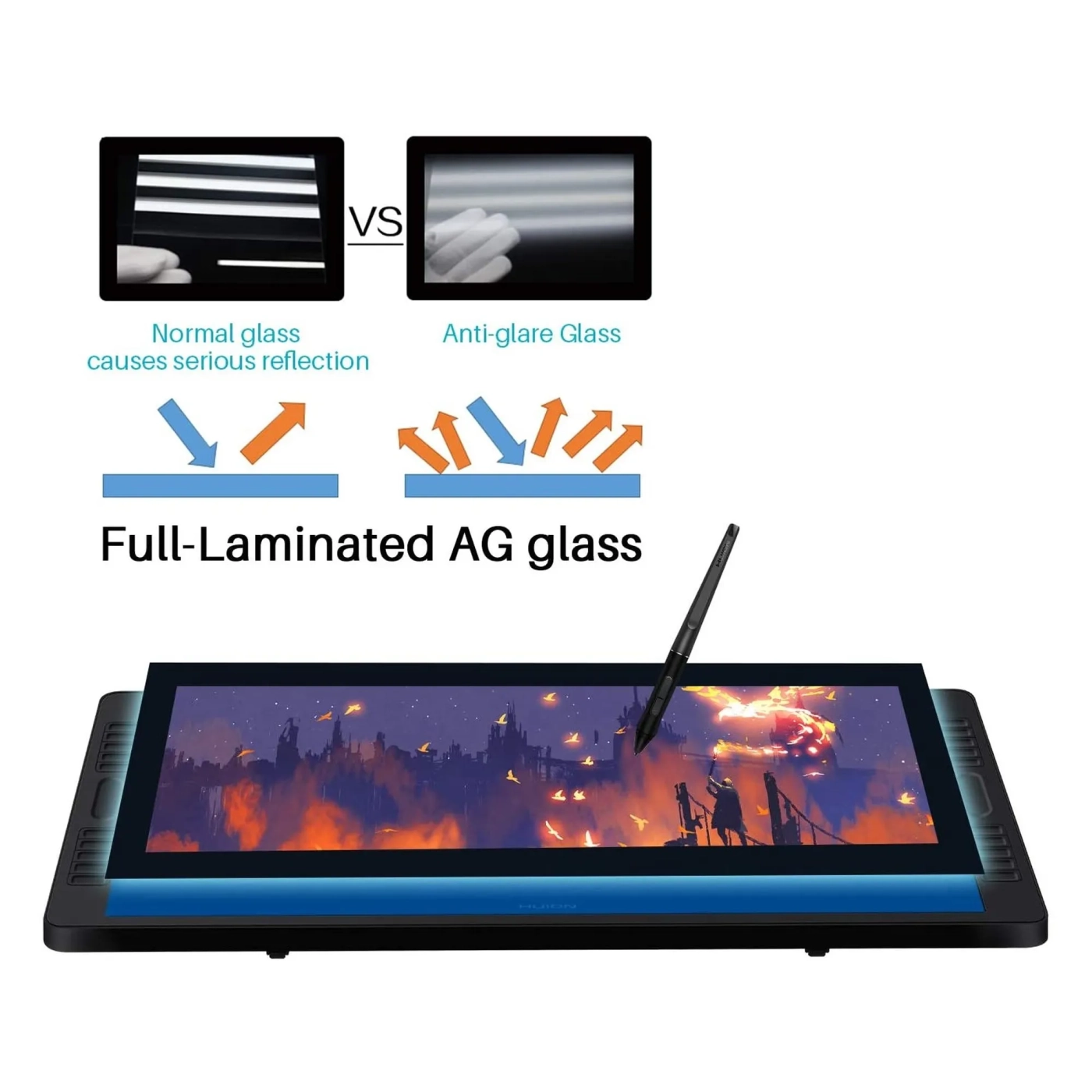 Купить Графический монитор Huion Kamvas Pro 20 2019 GT1901 - фото 3