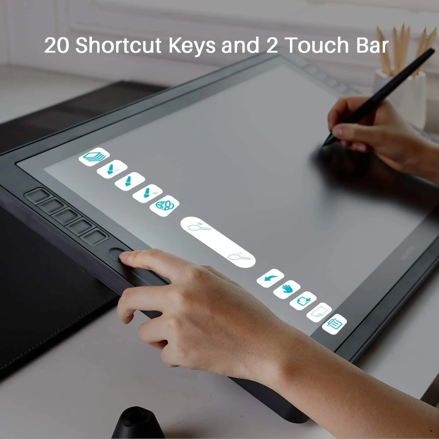 Купить Графический монитор Huion Kamvas Pro 20 2019 GT1901 - фото 4
