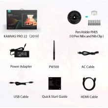 Купить Графический монитор Huion Kamvas Pro 20 2019 GT1901 - фото 9