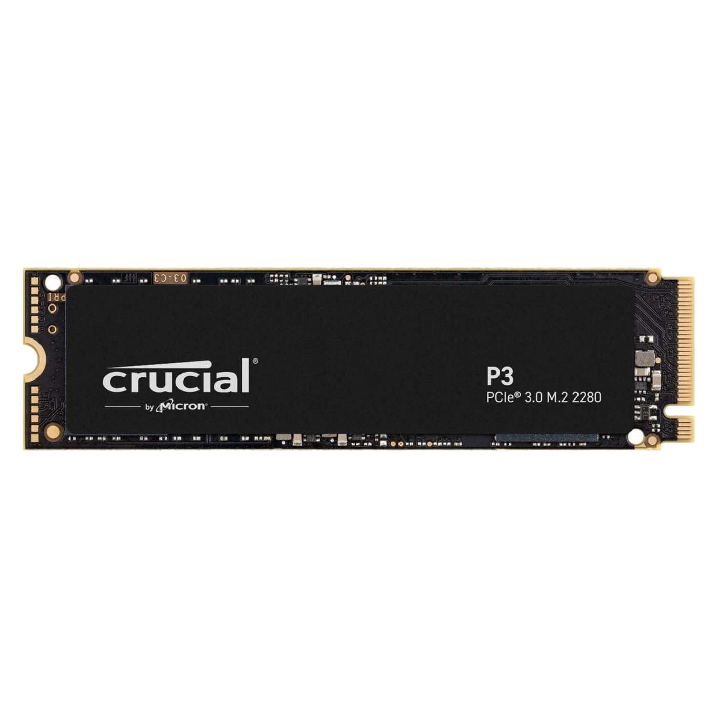 Купить SSD диск Crucial P3 500GB M.2 NVMe (CT500P3SSD8) - фото 1