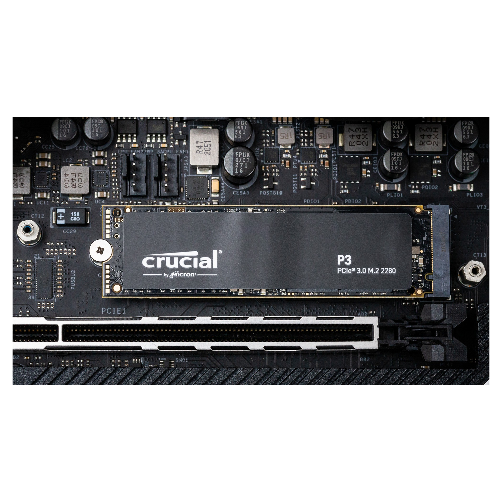 Купить SSD диск Crucial P3 500GB M.2 NVMe (CT500P3SSD8) - фото 3