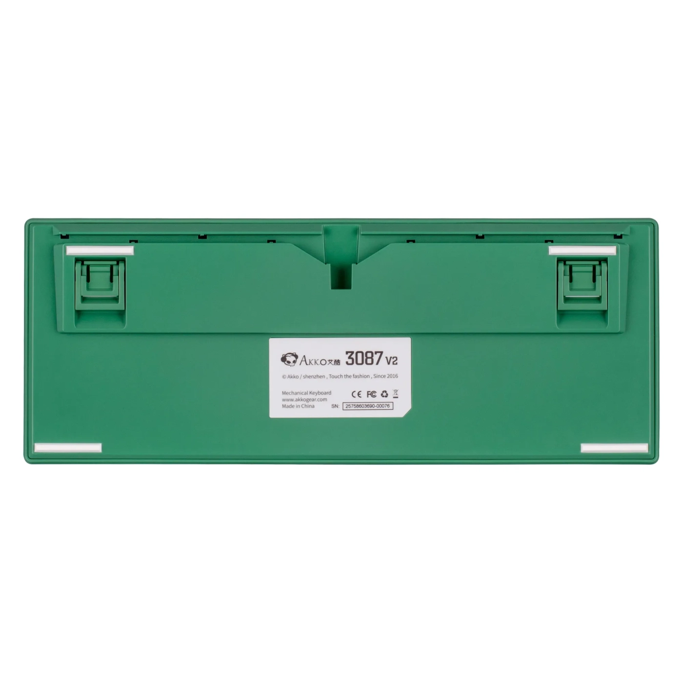 Купить Клавиатура AKKO 3087 Matcha Red Bean Cherry MX Red RU Green (A3087_MA_CR) - фото 7